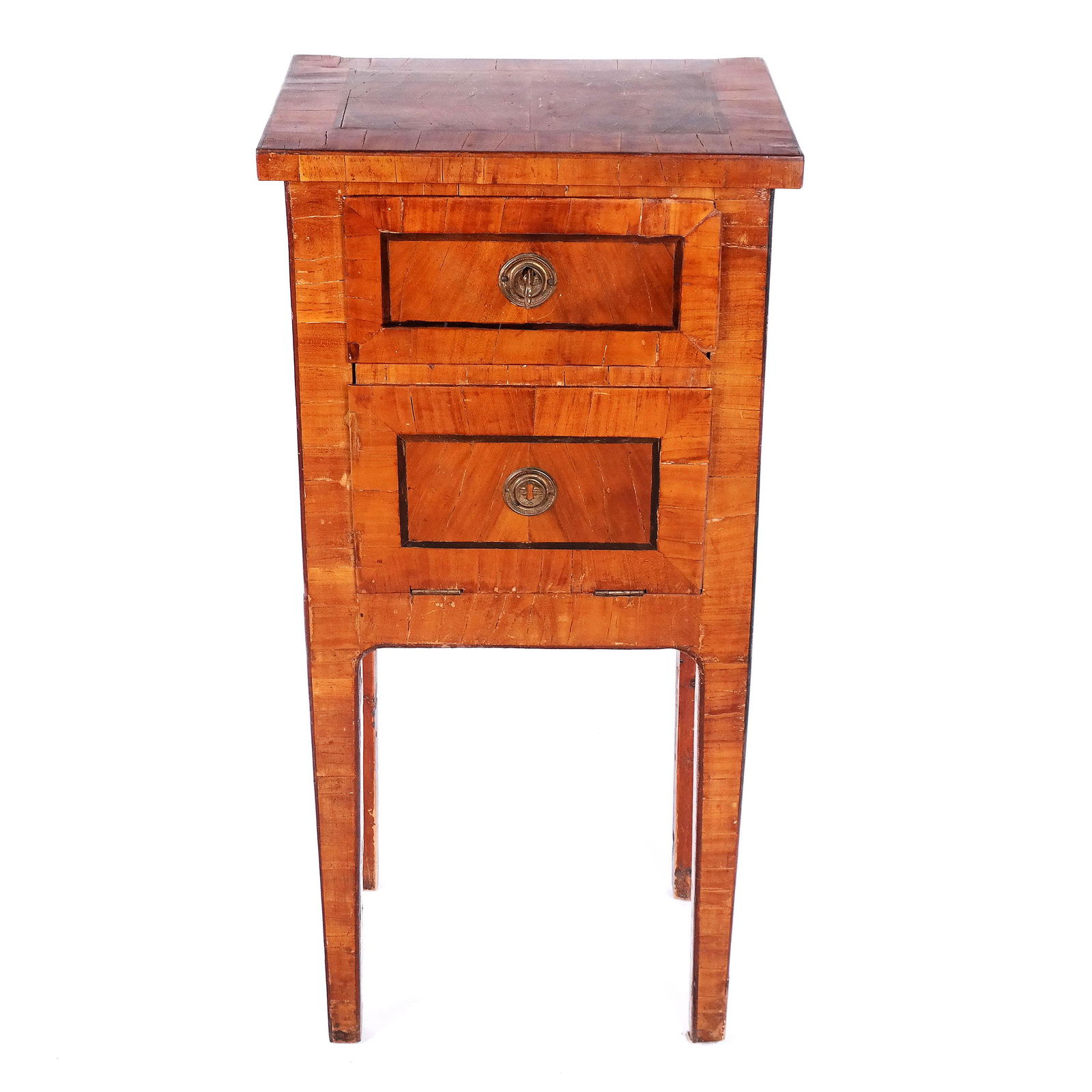 Antique Continental Olivewood Stand (1 of 9)