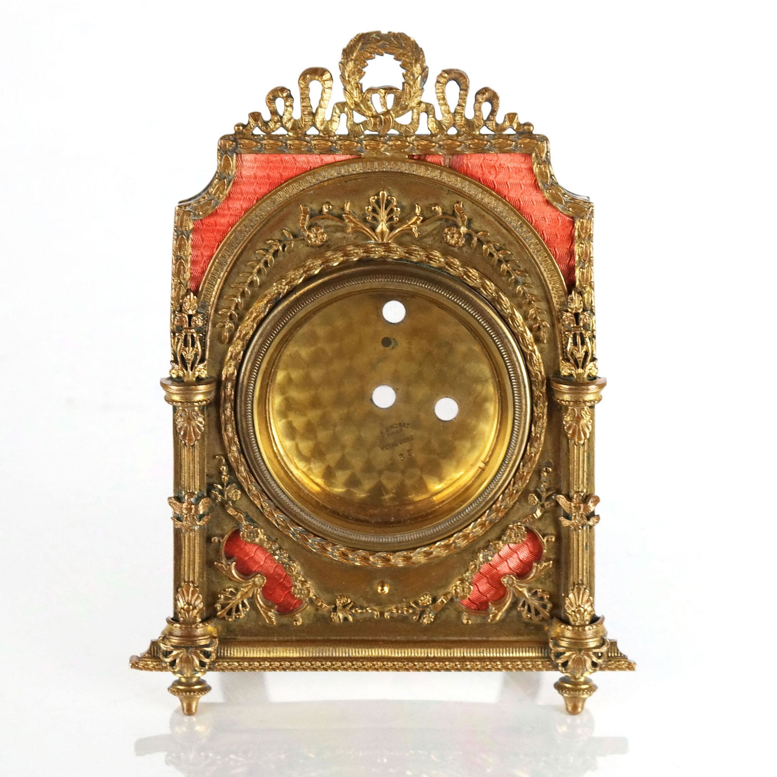 French Bronze Miniature Clock Case (1 of 9)