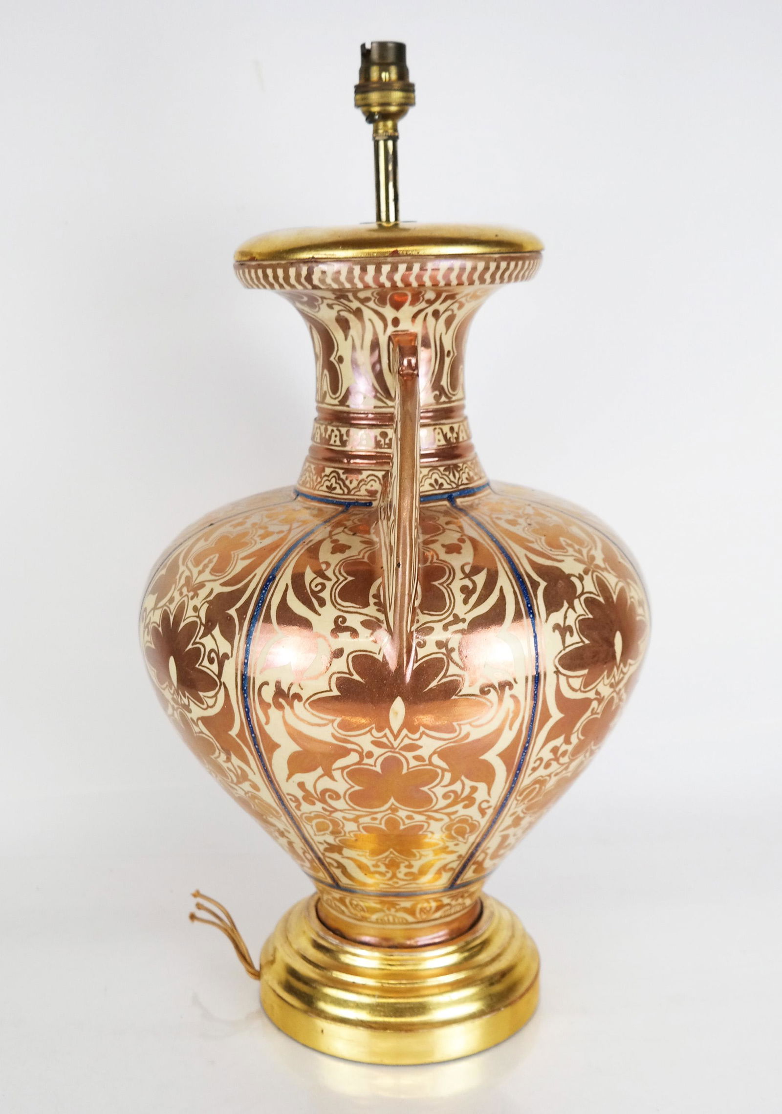 Hispano-Moresque Vase as a Lamp (1 of 6)