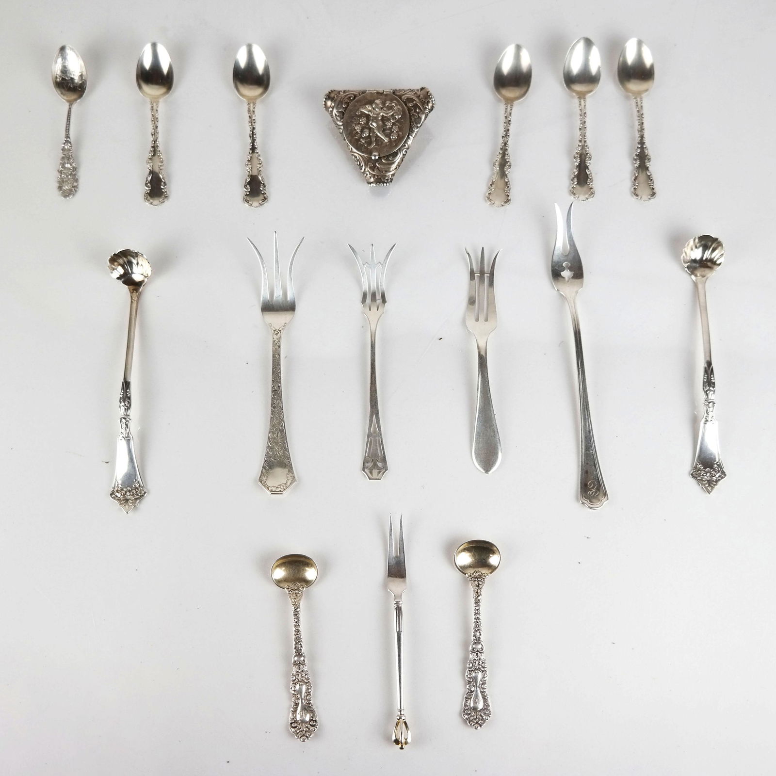 Assorted Sterling Silver Spoons, Others (1 of 12)