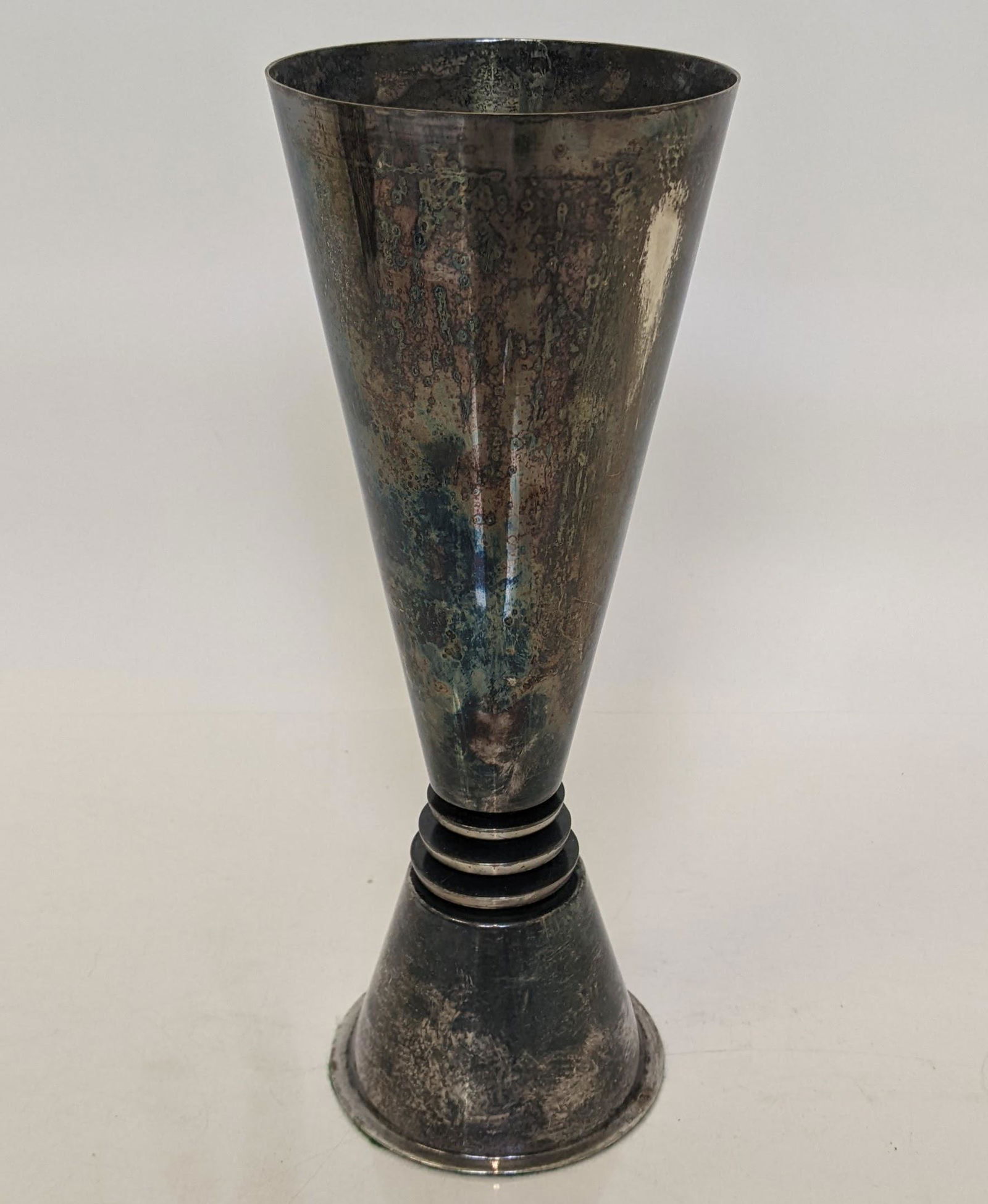 Art Deco Silver Plate Vase (1 of 7)