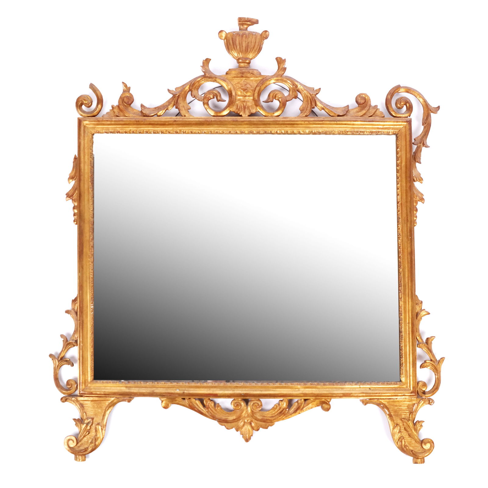 Antique English Gilt Frame Mirror (1 of 11)