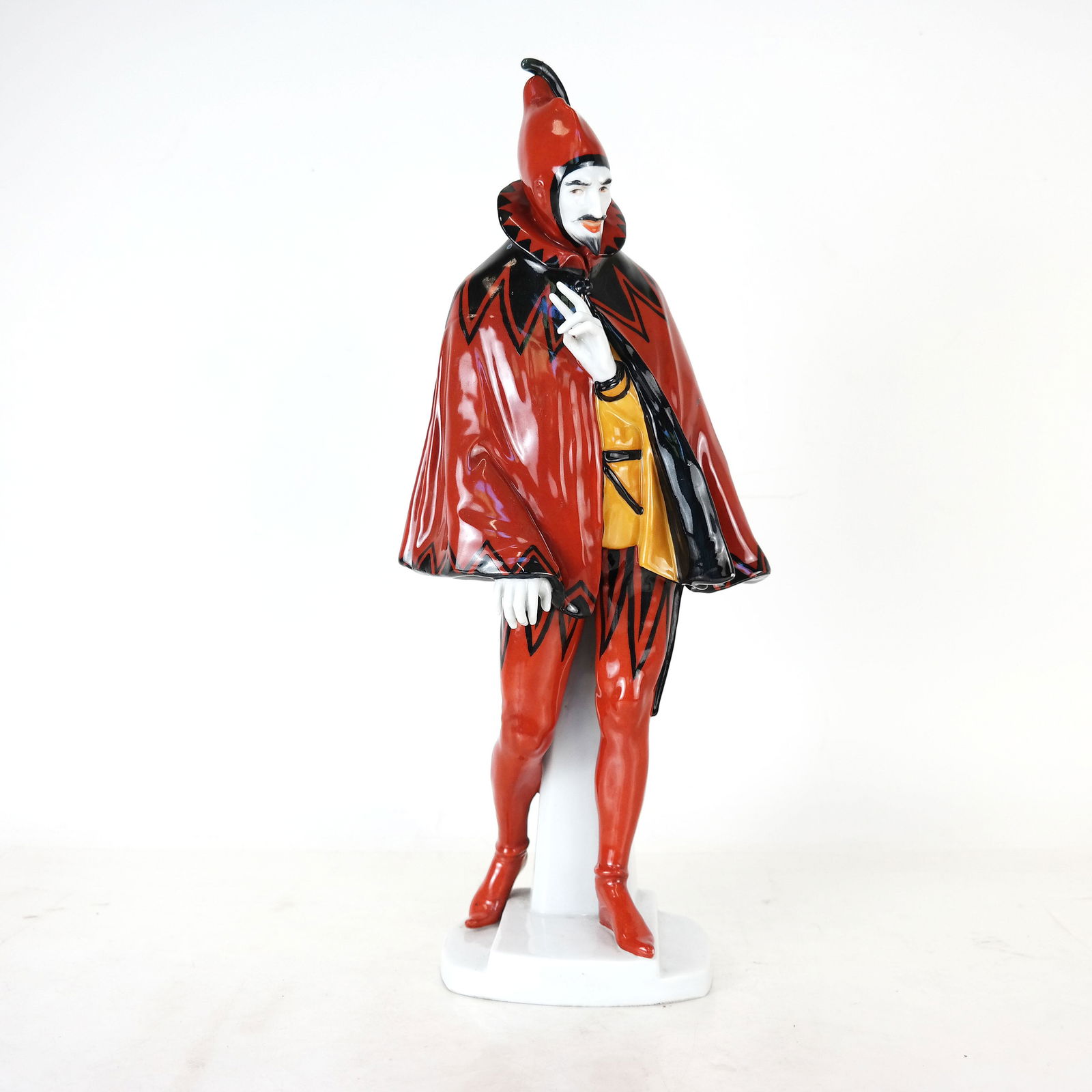 Continental Porcelain Figure of A Court Jester (1 of 6)