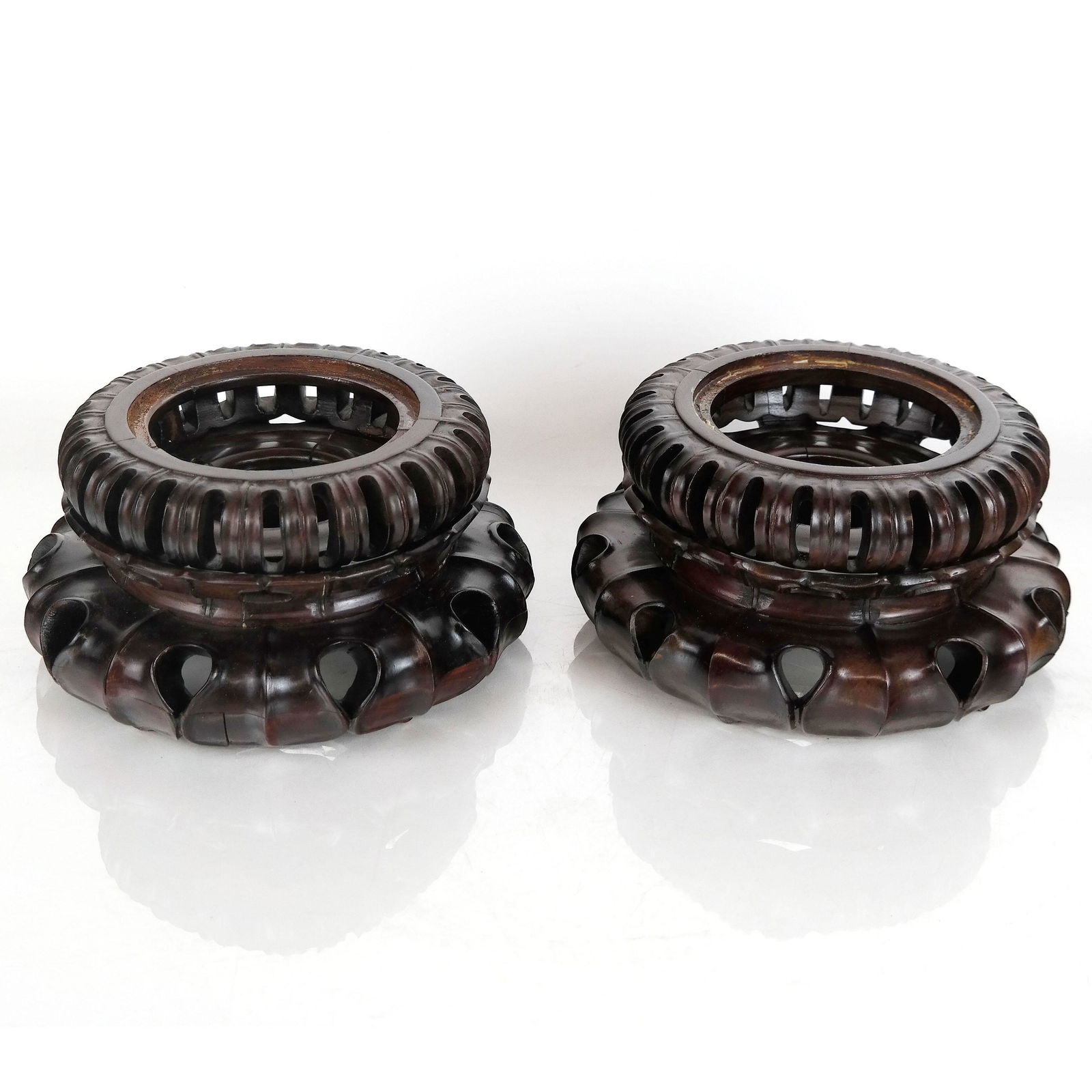 Two Pairs of Asian Stands (1 of 8)