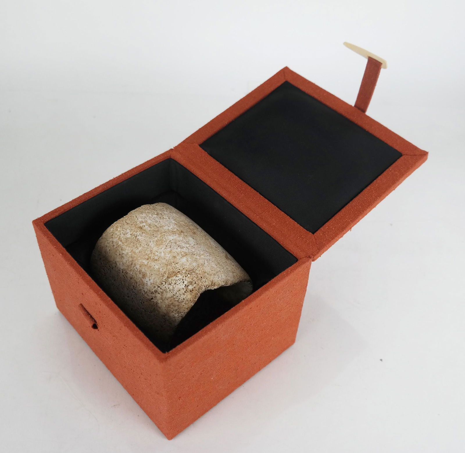 Chinese Archaic Calcified Jade Cylindrical Object (1 of 11)