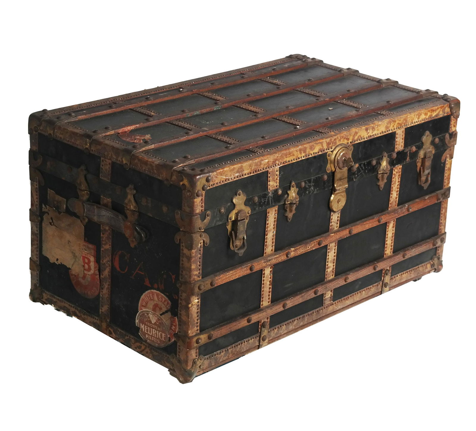 Vintage Fitted Steamer Trunk (1 of 19)