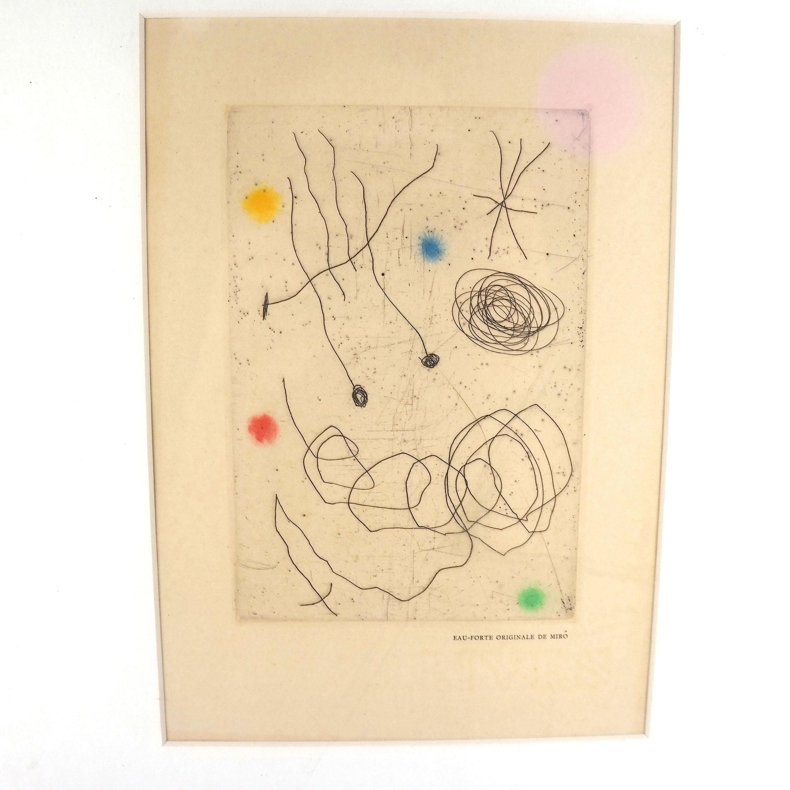 After Joan MIRO: Etching & Aquatint (1 of 8)