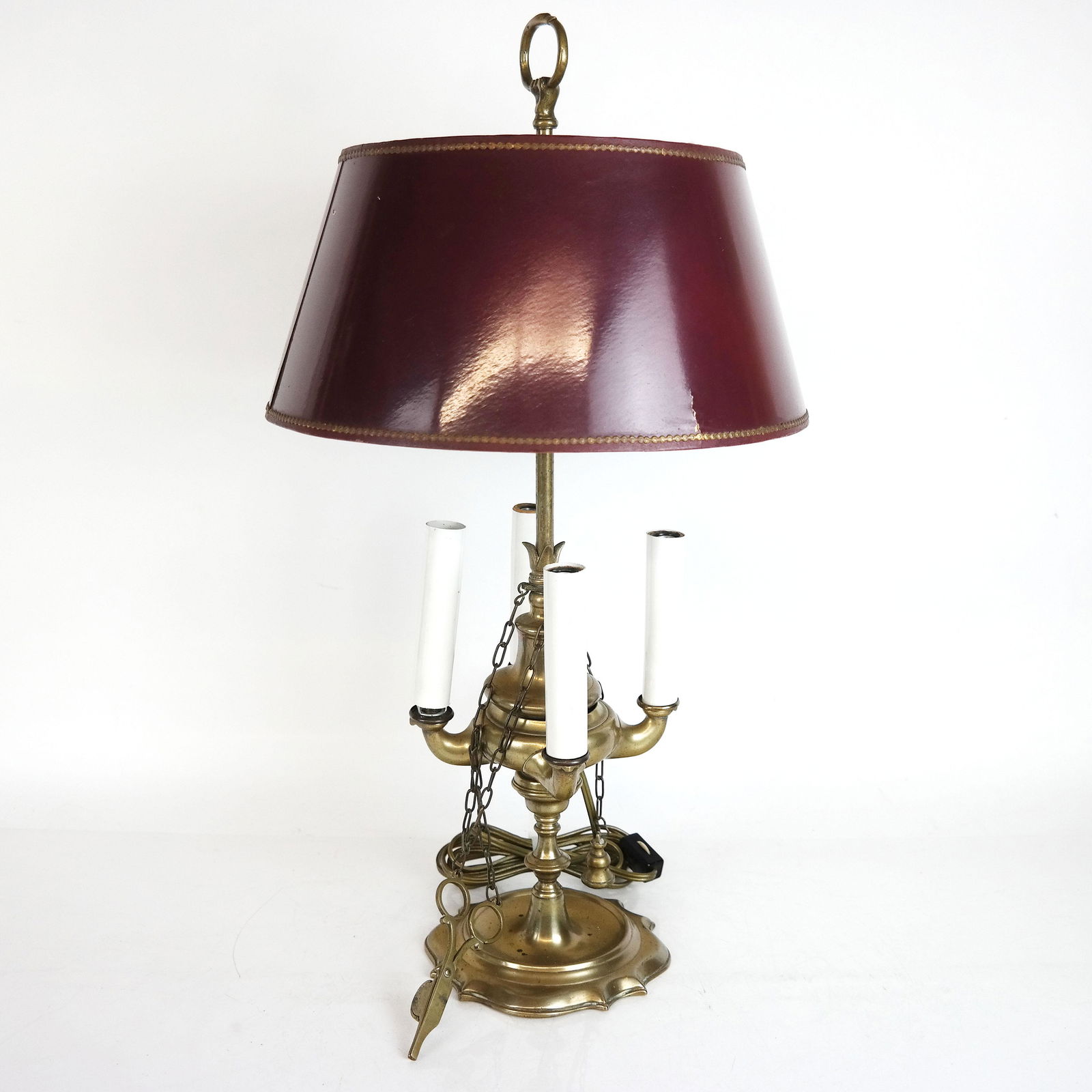 Continental Brass Bouillotte Lamp (1 of 8)