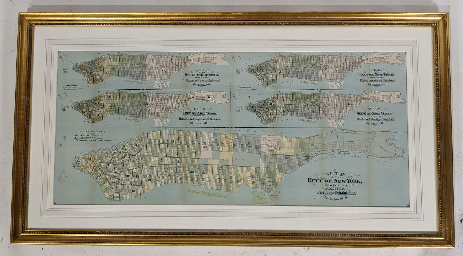 19th C. Map of New York (1 of 10)