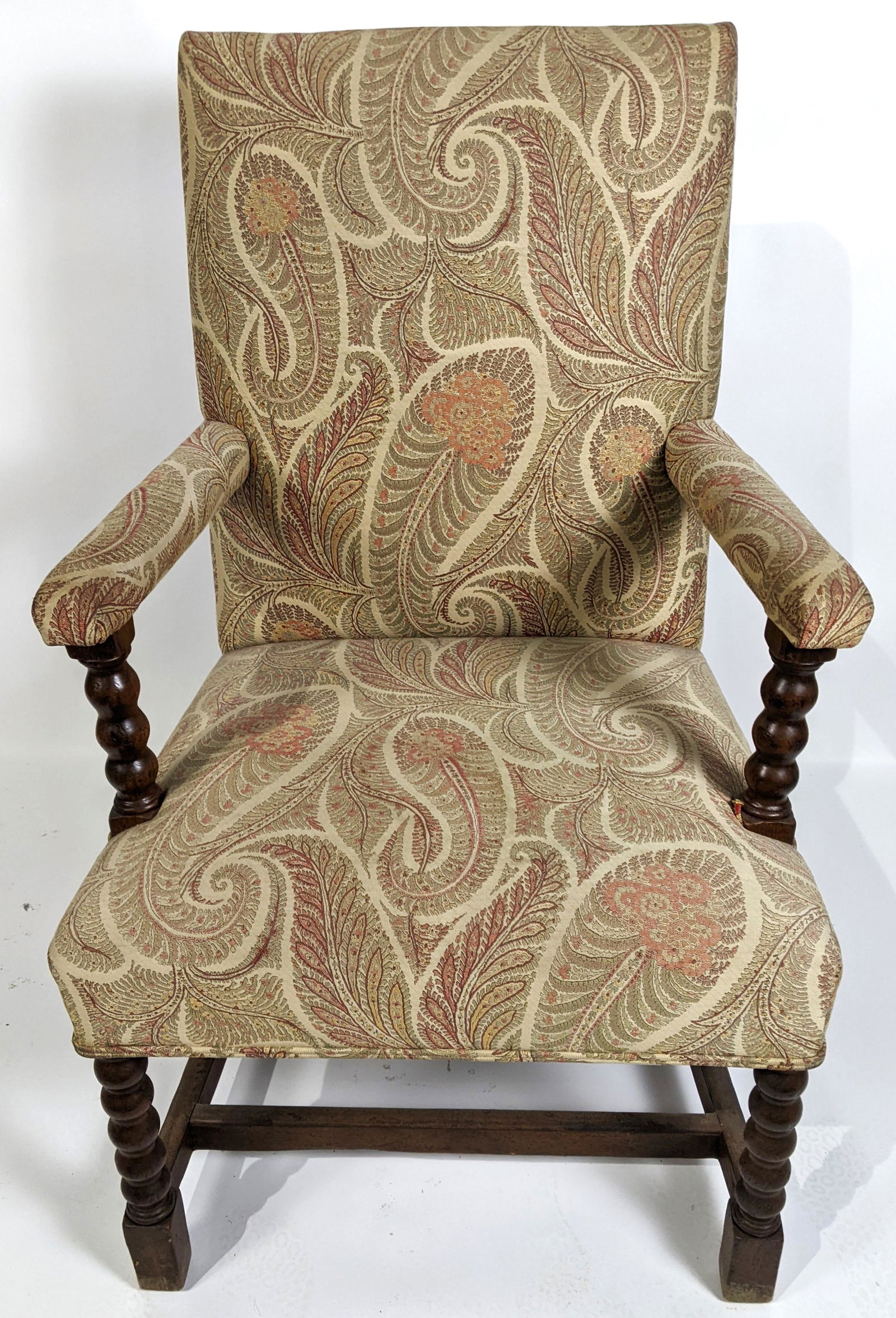 Jacobean-Style Open Armchair (1 of 9)