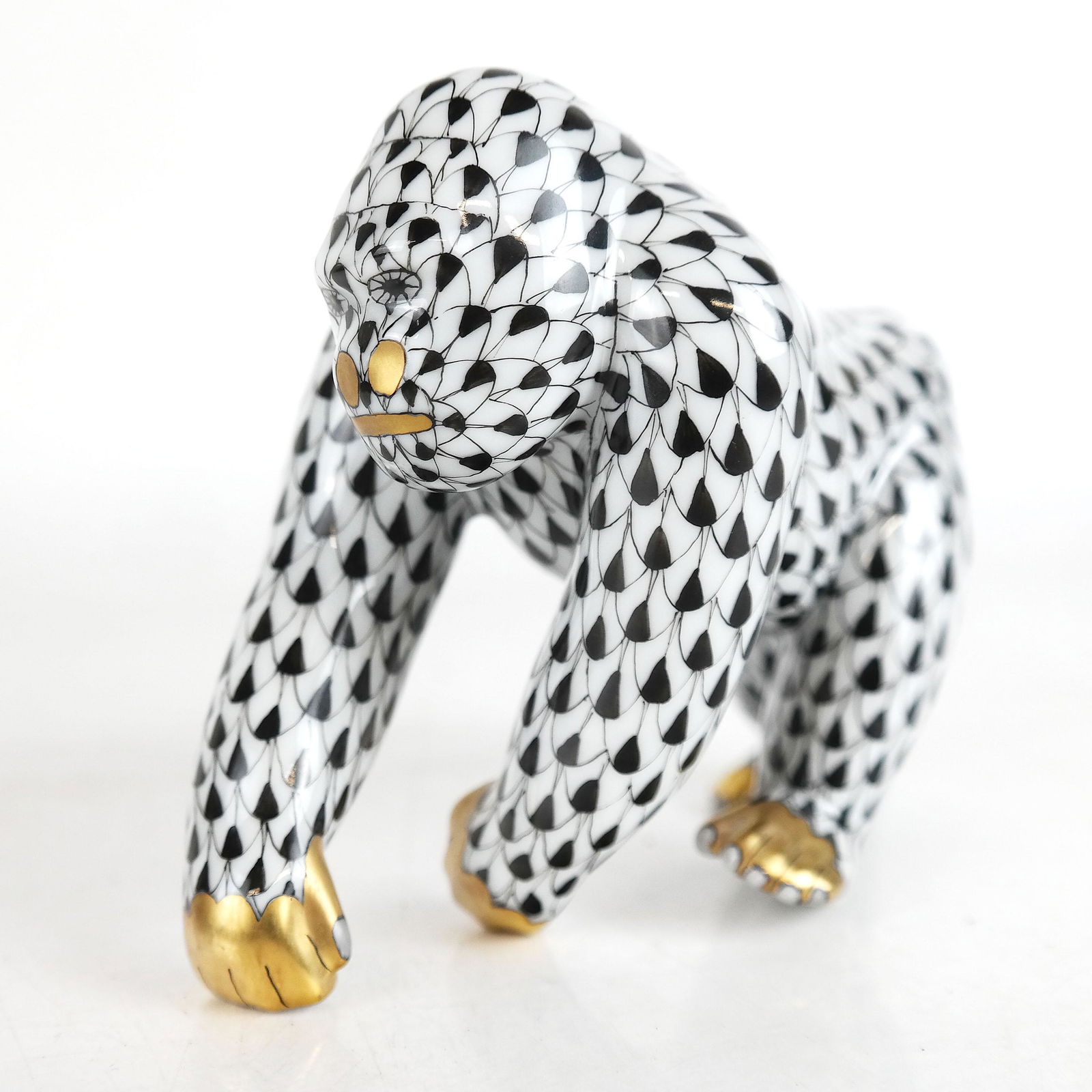 Herend Porcelain Gorilla (1 of 7)