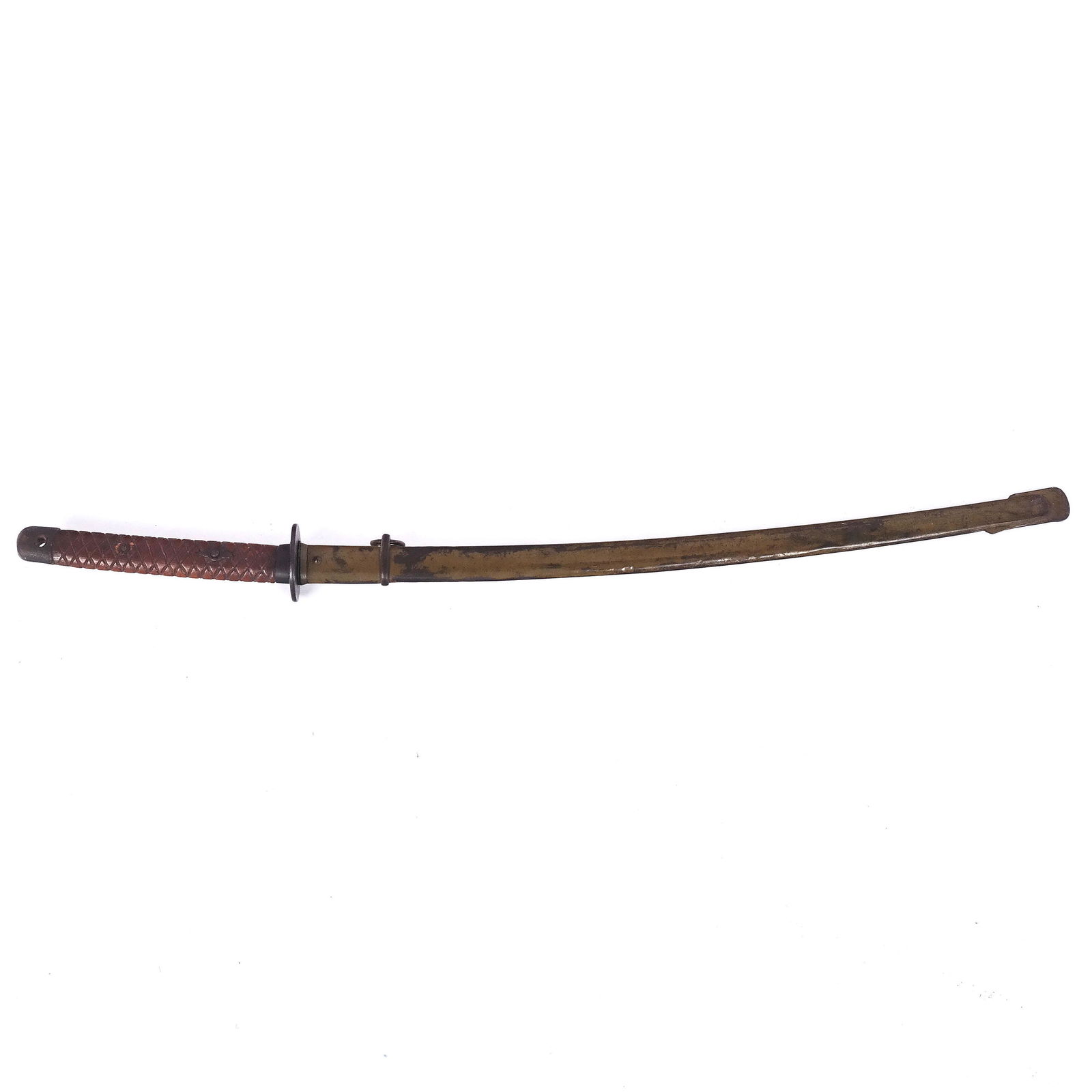 WWII Japanese Samurai-Style Sword in Sheath (1 of 20)