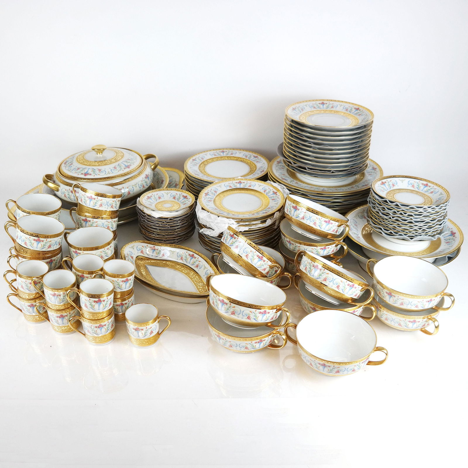 Limoges France Partial Dinnerware Set - 108 Pcs. (1 of 17)