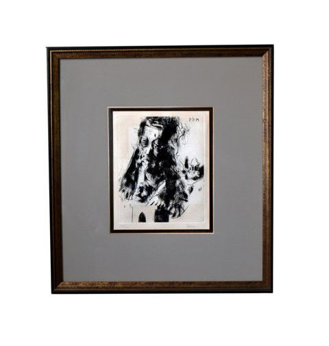 Jack Levine Lithograph from 11 East 86 St: Lithograph Figure