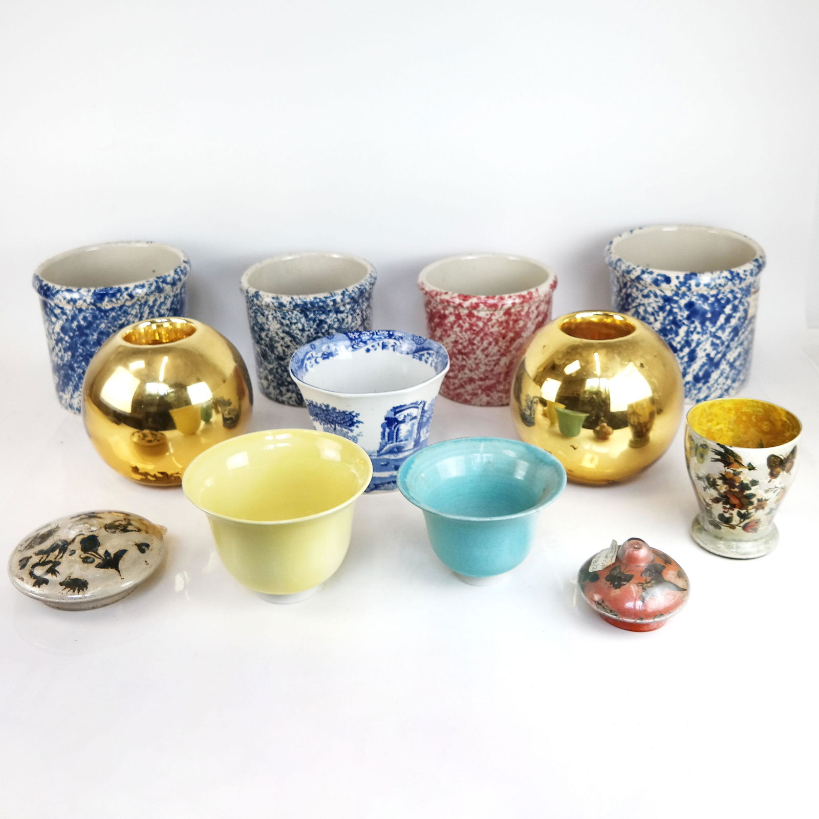 Assembled Group of Twelve Pots & Jars (1 of 18)