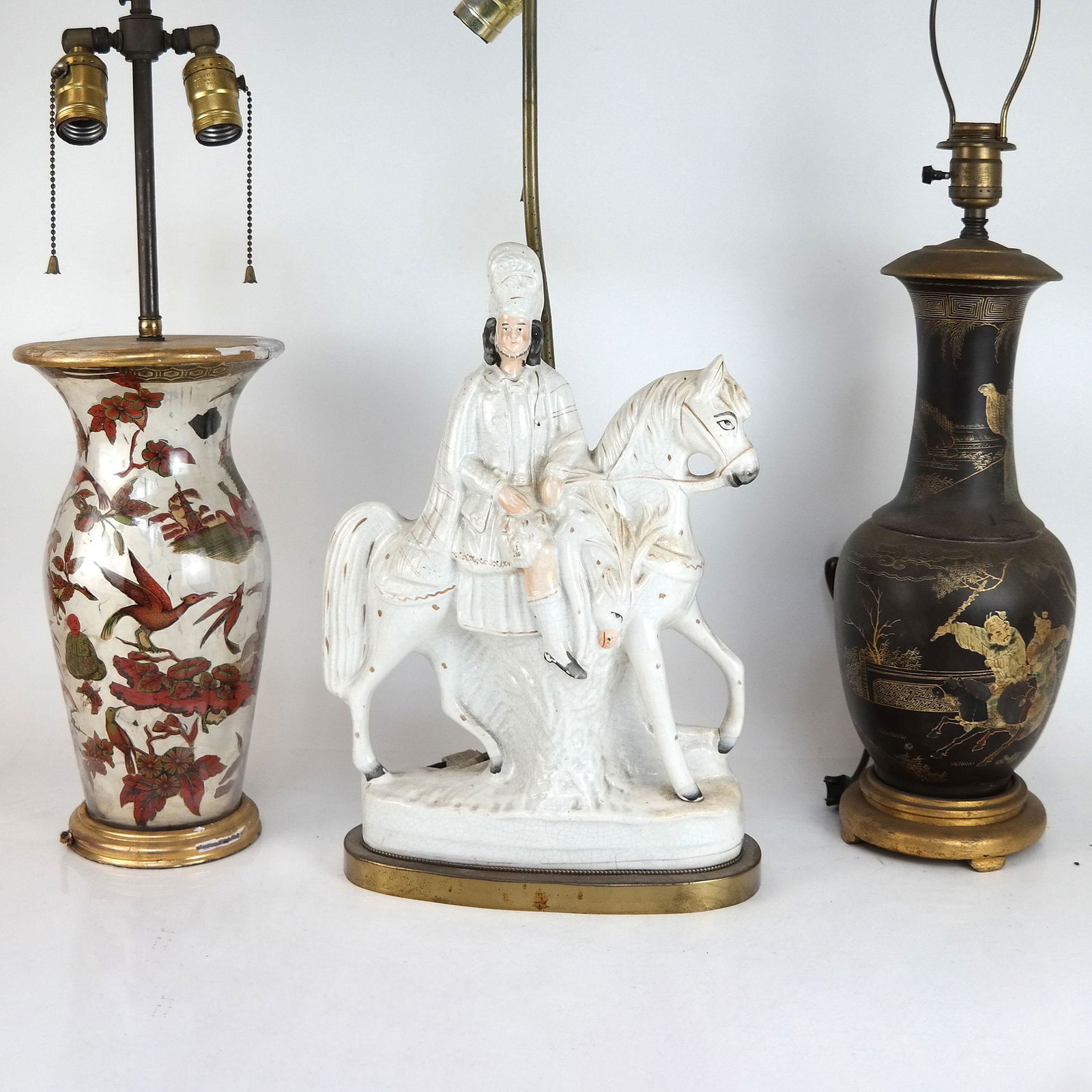 Assembled Group of Three Table Lamps (1 of 12)