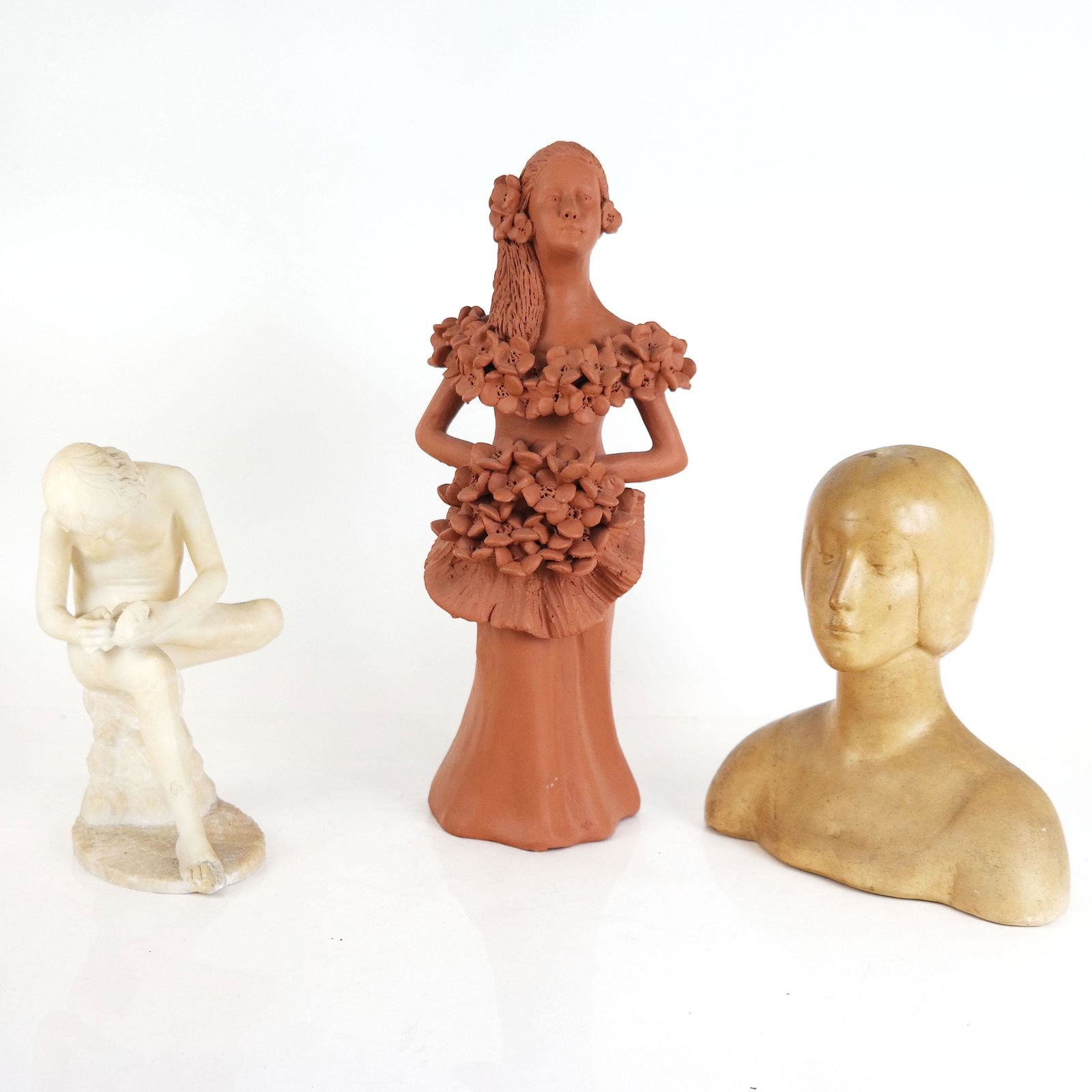 Group of 3 Figural Sculptures (1 of 8)