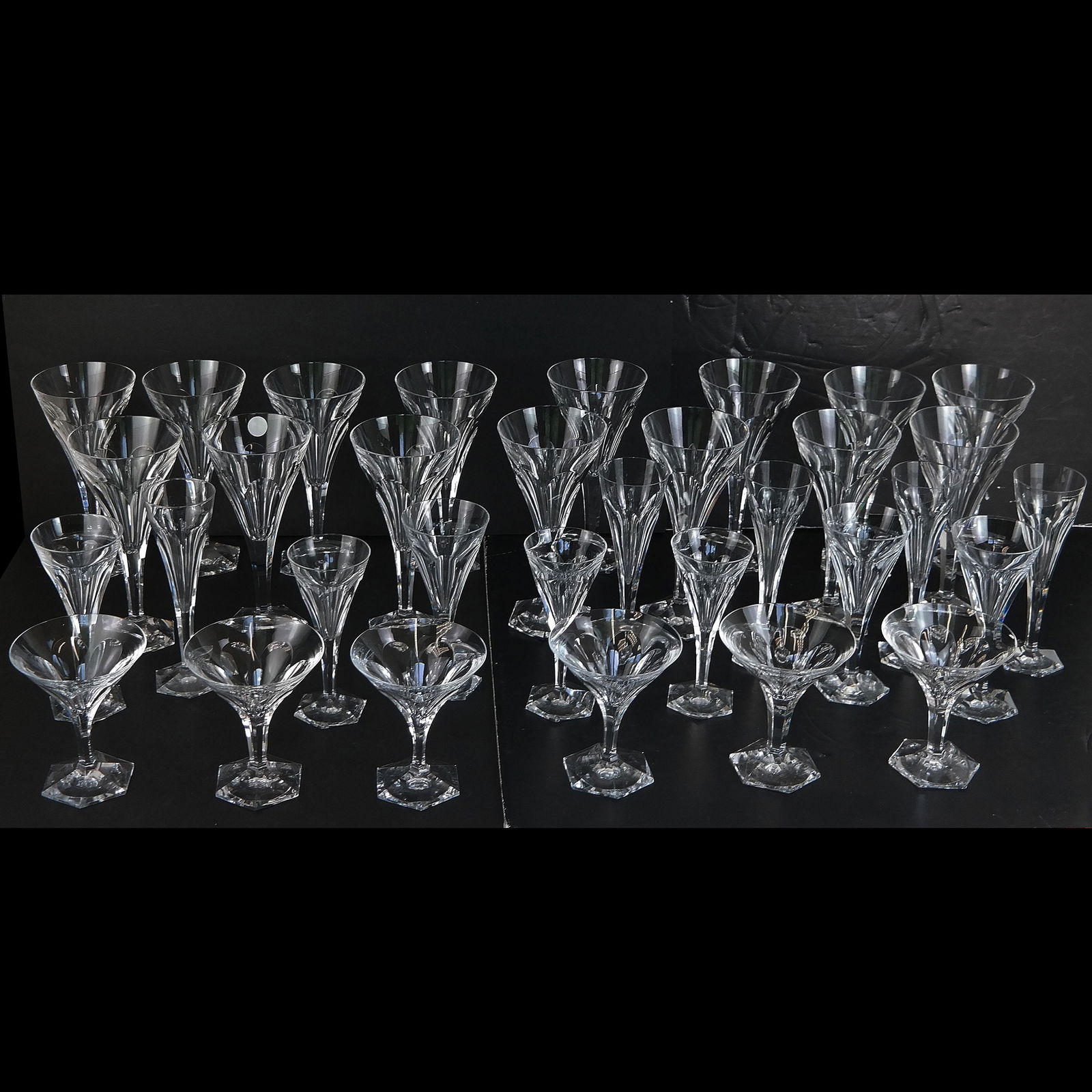 Val St. Lambert Clear Glass Stemware (1 of 17)