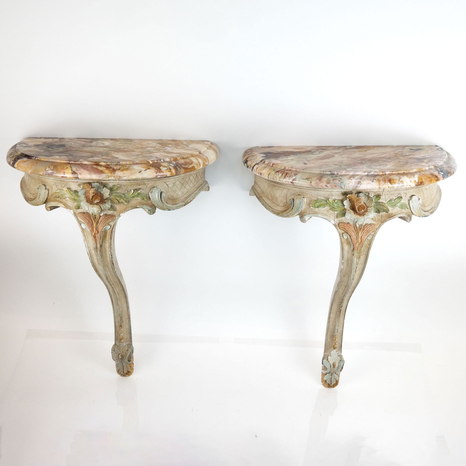 Pair of Rococo-Style Console D'Appliques (1 of 13)