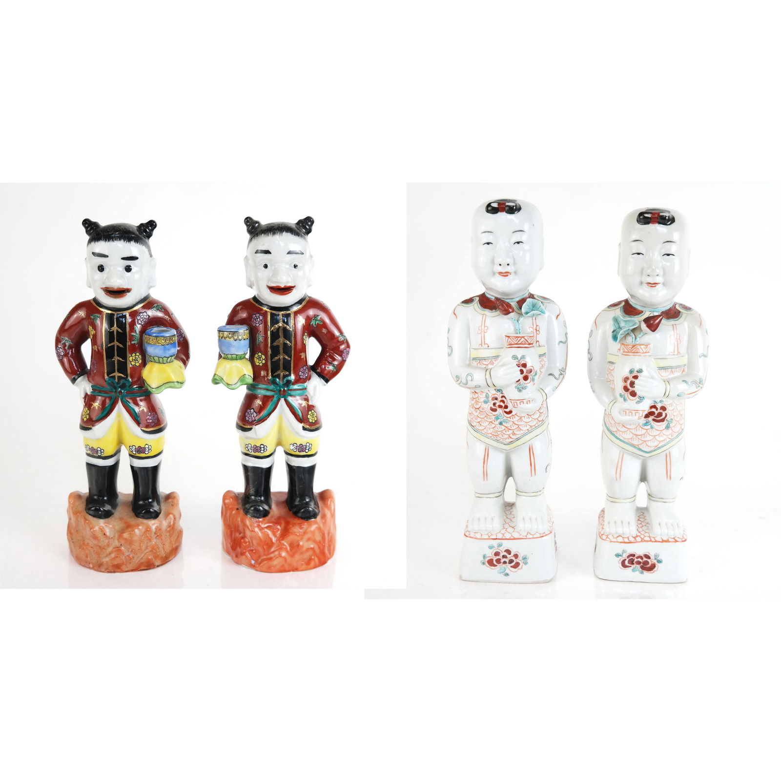 Two Pairs of Chinese Figures (1 of 10)
