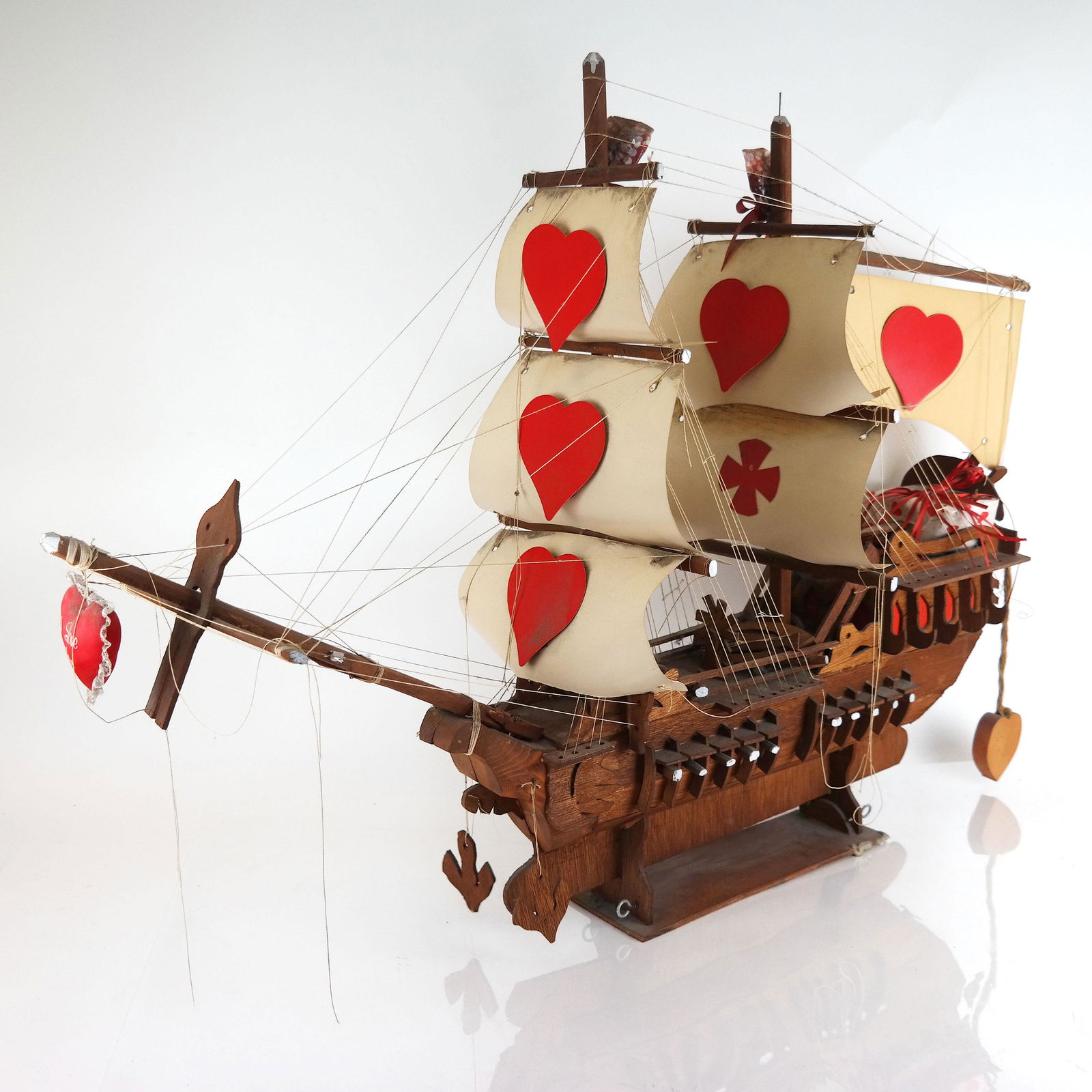 Wooden Model of a Ship (1 of 8)