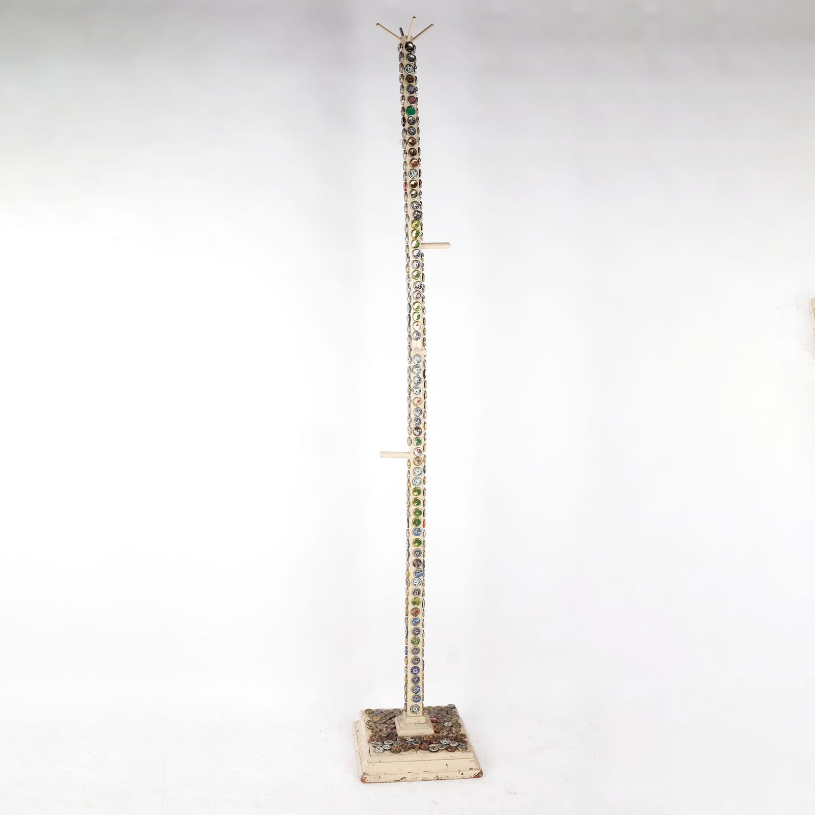 Folk Art Bottlecap Hall Stand (1 of 8)