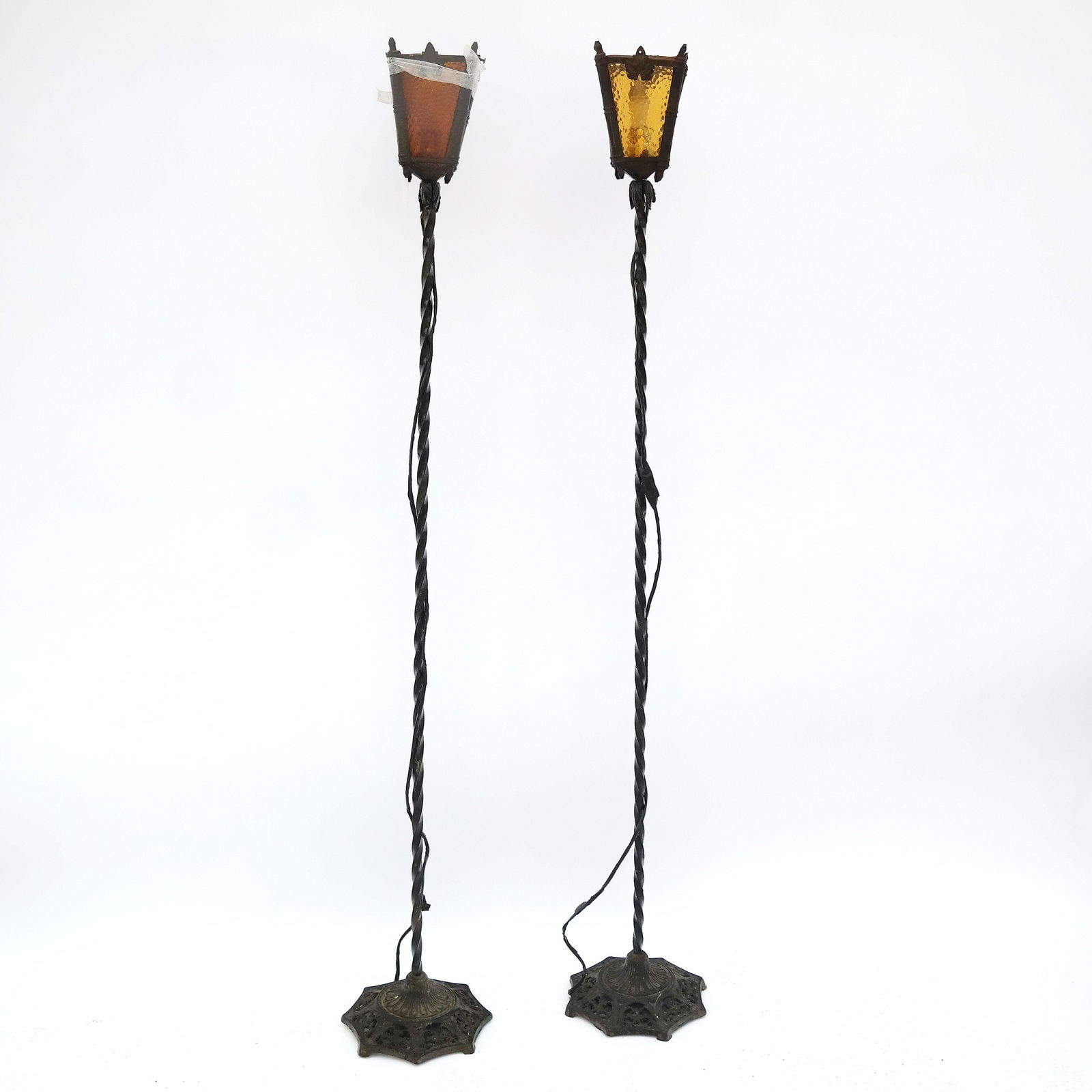 Pair of Renaissance-Style Floor Lamps (1 of 8)