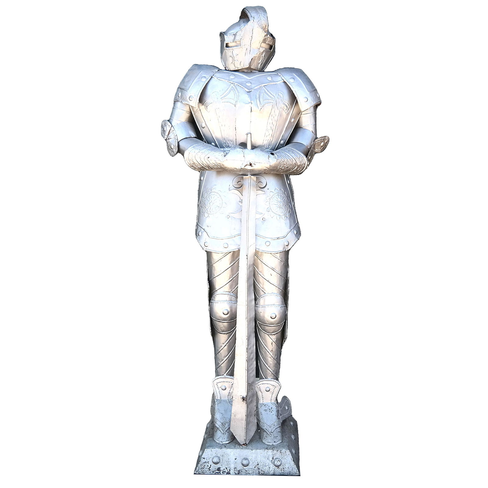 Large Tole Suit of Armor (1 of 20)