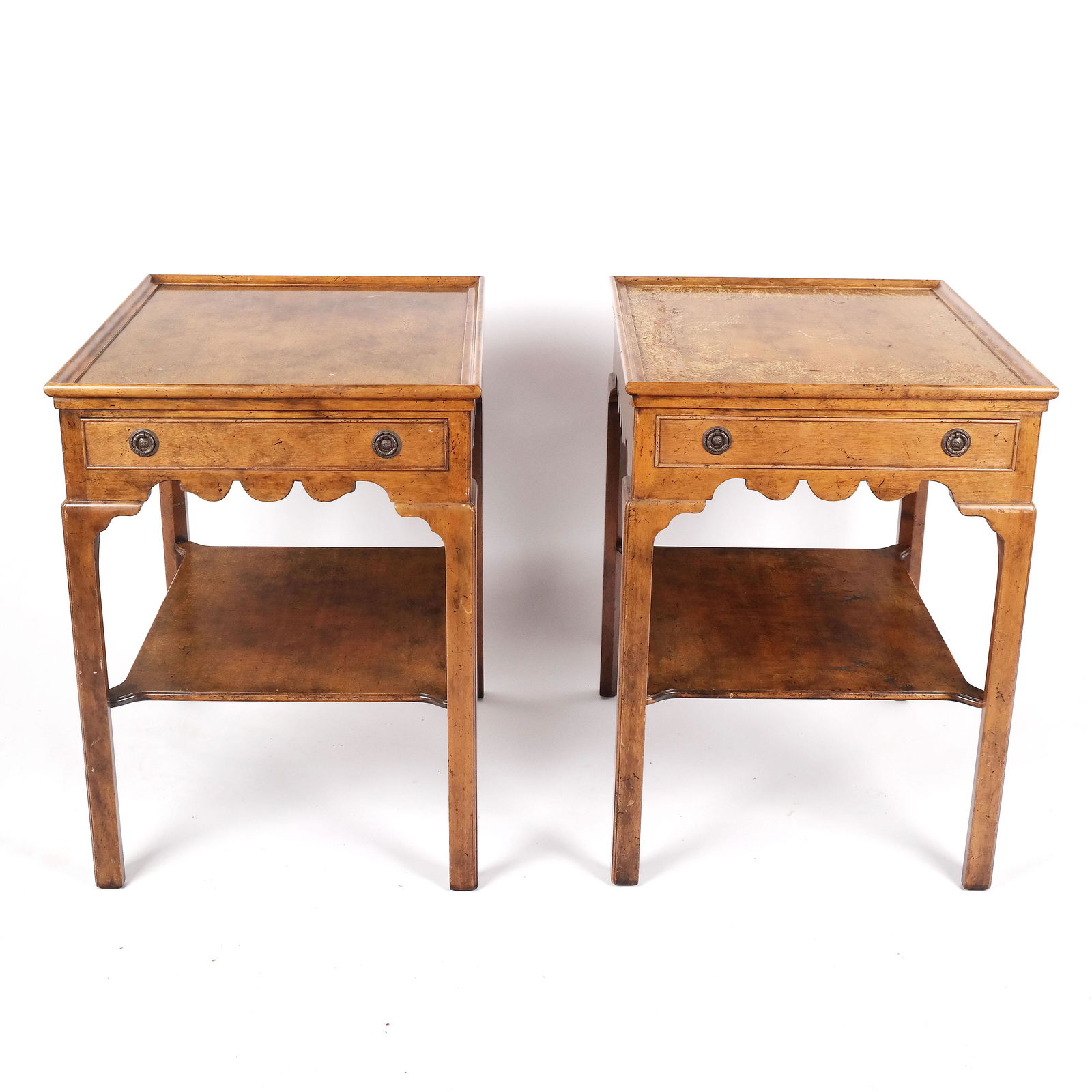 Pair of Smith & Watson Walnut Side Tables (1 of 17)