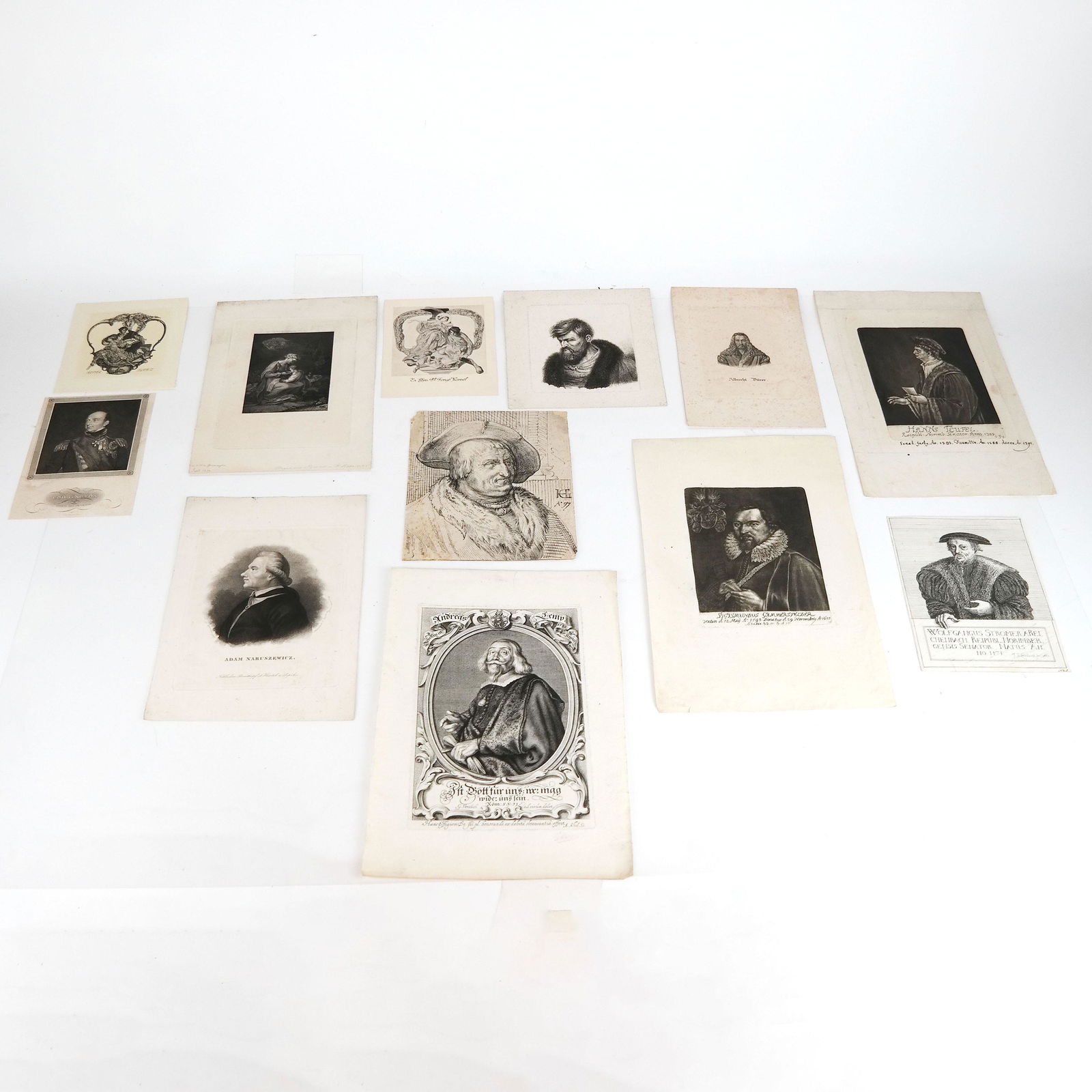 Group of Continental Engravings & Prints (1 of 12)
