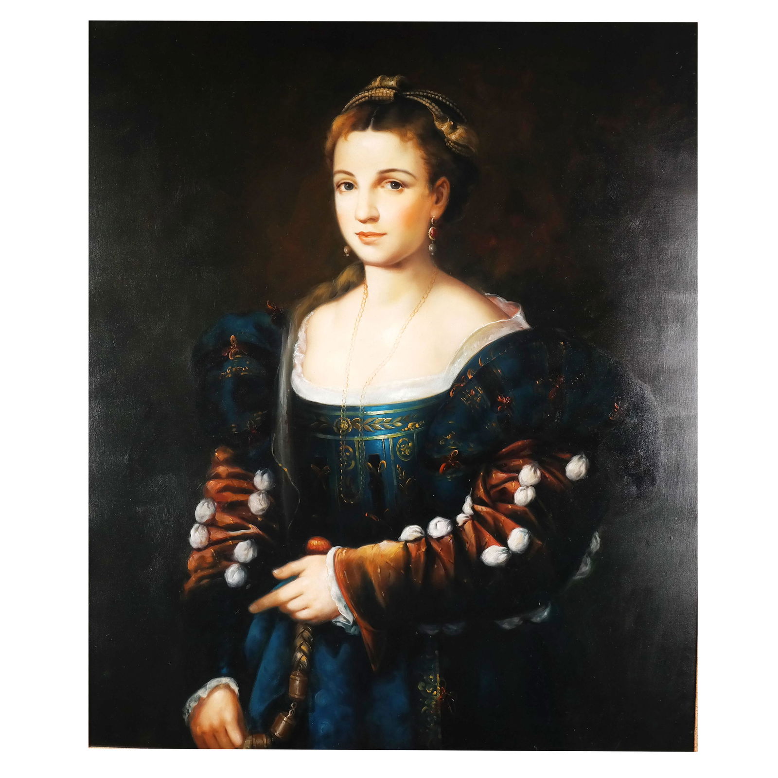 Henry CALLAN: Italian Portrait of a Lady - O/C (1 of 15)