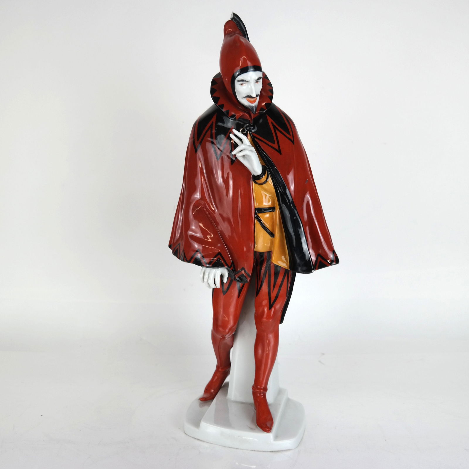 Continental Porcelain Figure of A Court Jester (1 of 7)
