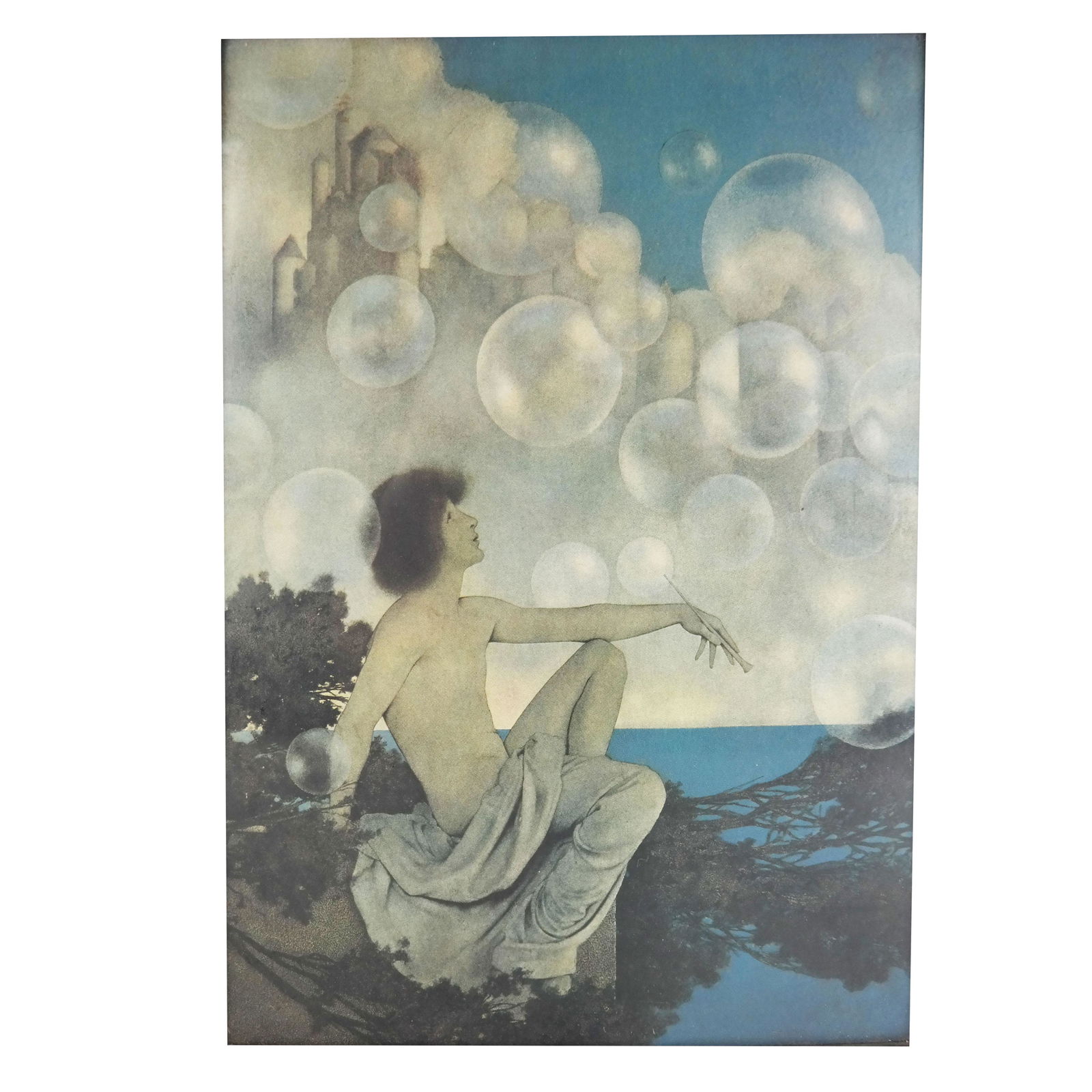Maxfield PARRISH: Vintage Print "Air Castles" (1 of 8)