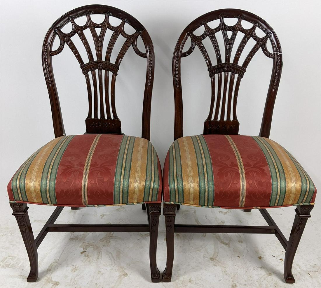 Pair of Sheraton-Style Side Chairs (1 of 9)