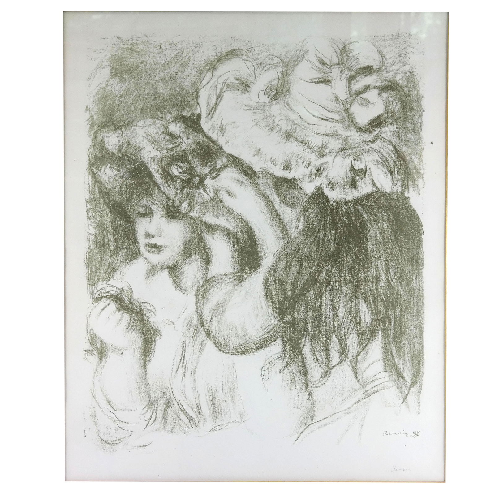 Pierre-Auguste RENOIR: "Le Chapeau Epingle..." (1 of 20)