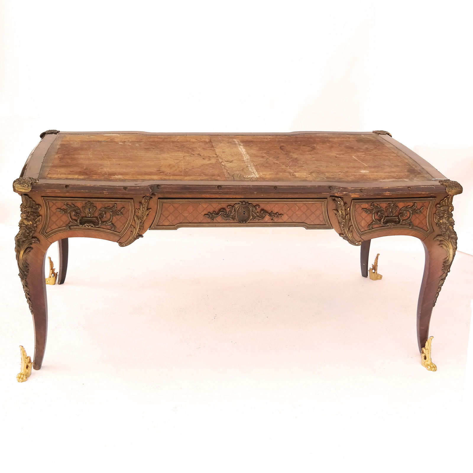 Francois Linke Louis XV-Style Bureau Plat (1 of 20)