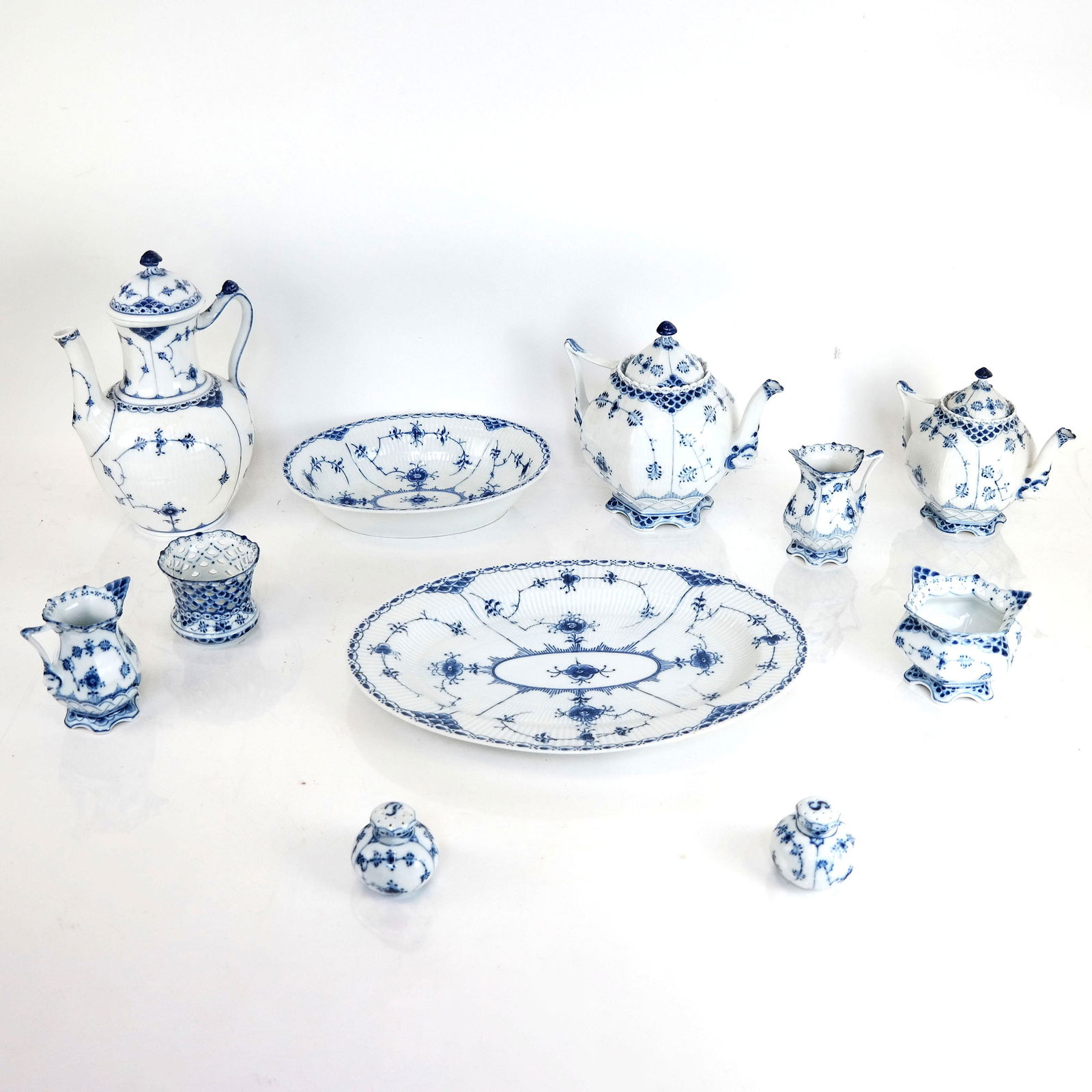 Royal Copenhagen Partial Porcelain Service (1 of 20)
