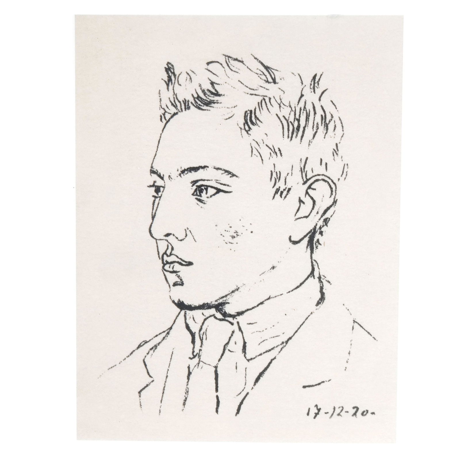 After PICASSO: Portrait of Raymond Radiguet (1 of 7)