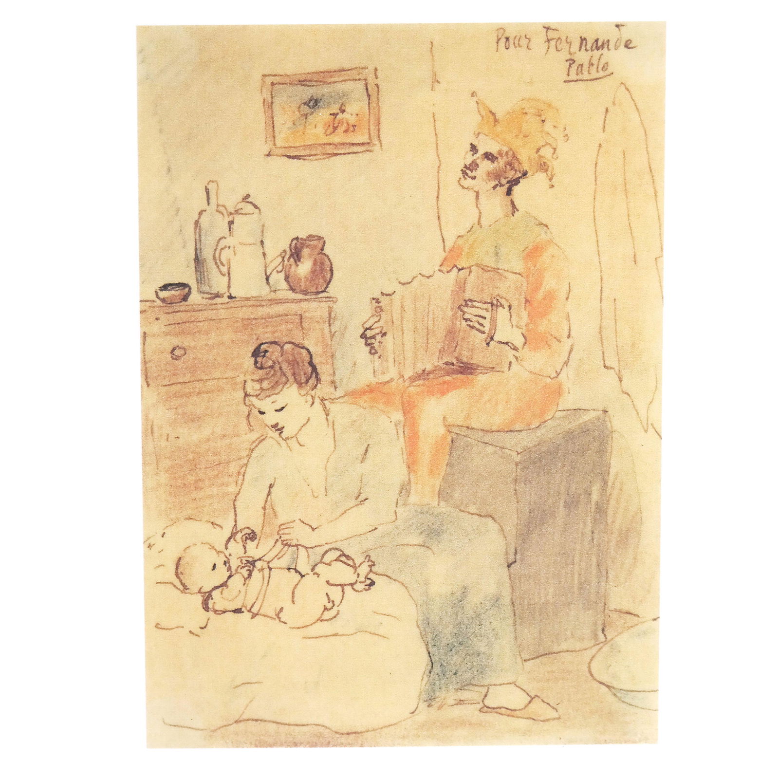 After PICASSO: Circus Family - Color Lithograph (1 of 9)