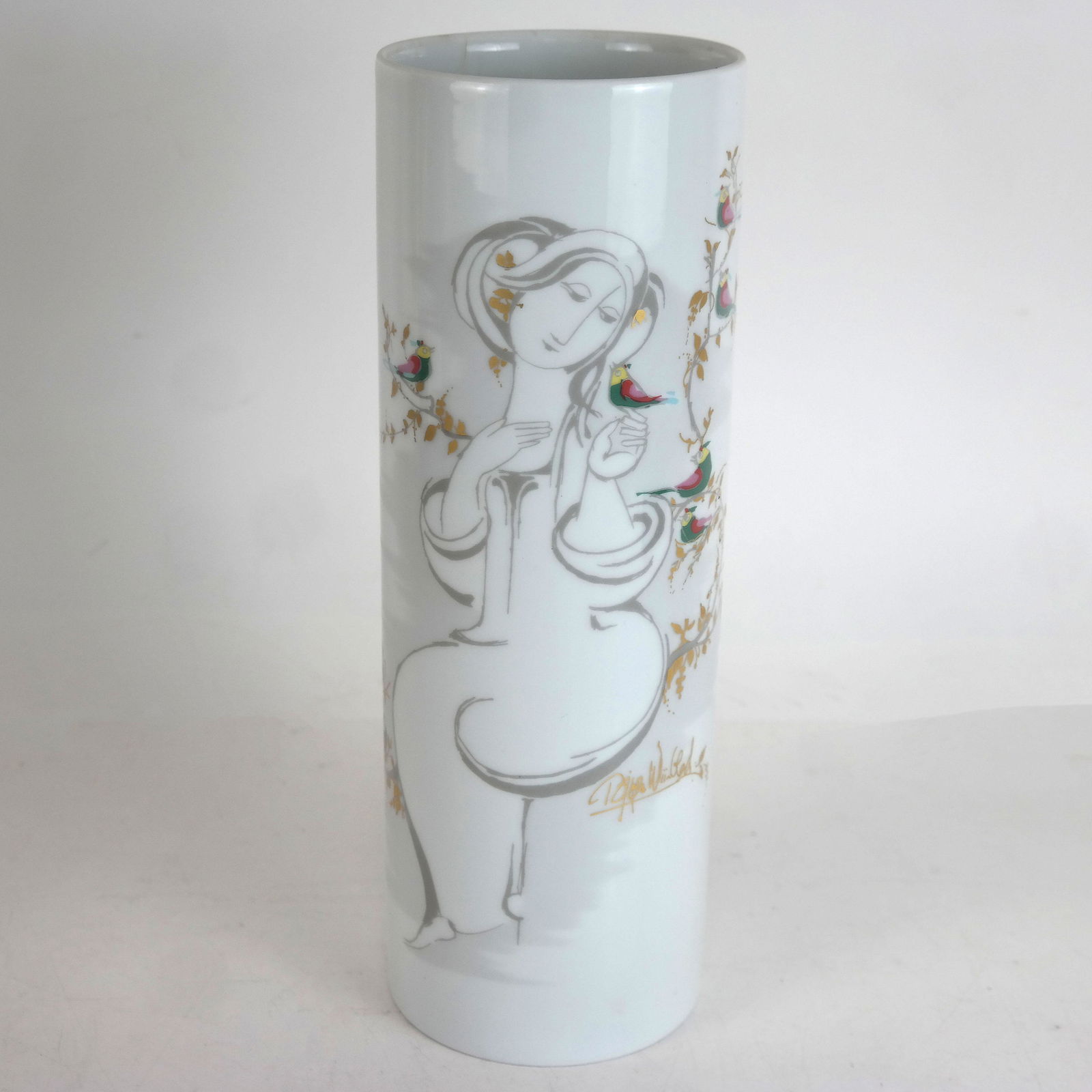 Bjorn WIINBLAD: Rosenthal Porcelain Vase (1 of 6)