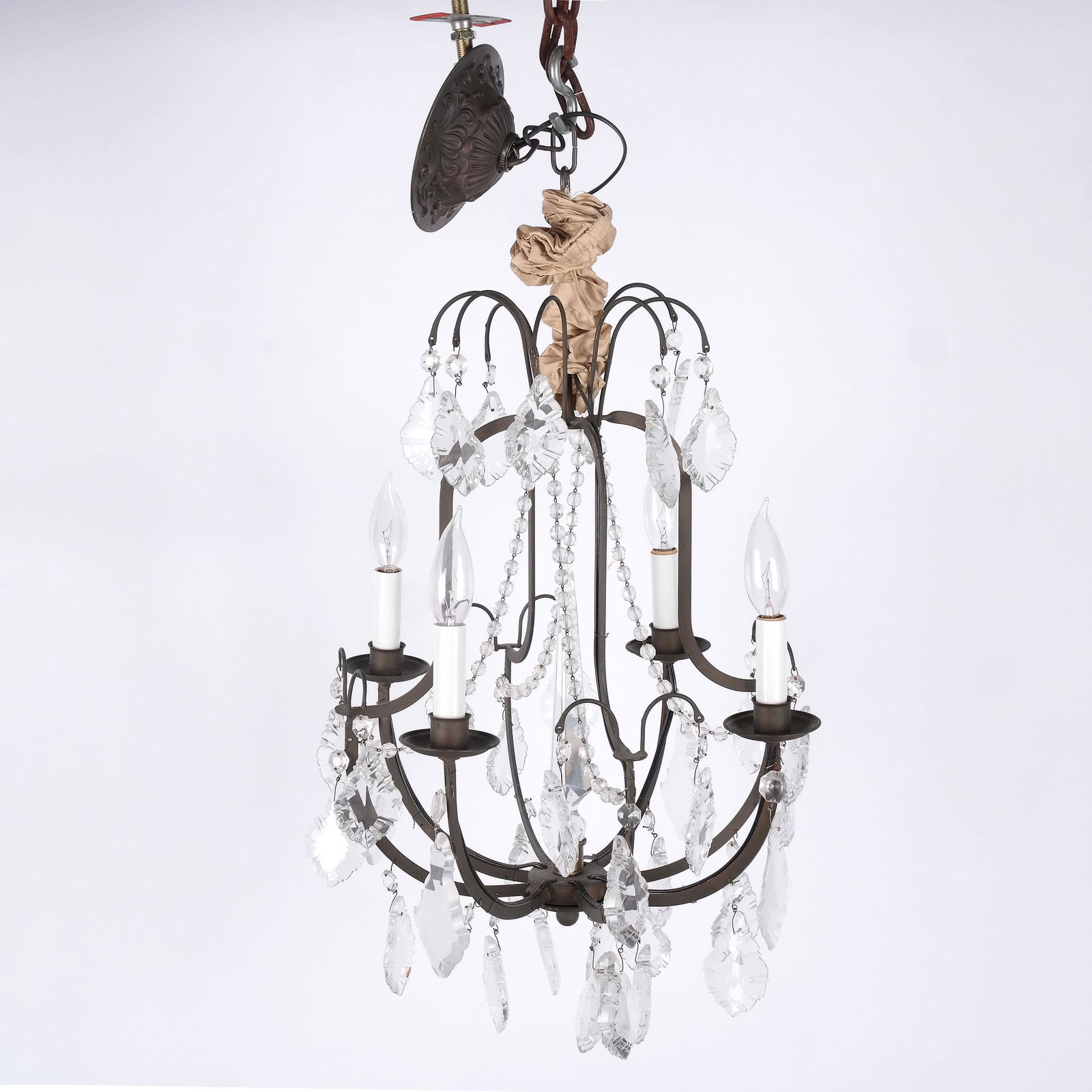 French-Style 4-Light Hall Fixture (1 of 9)