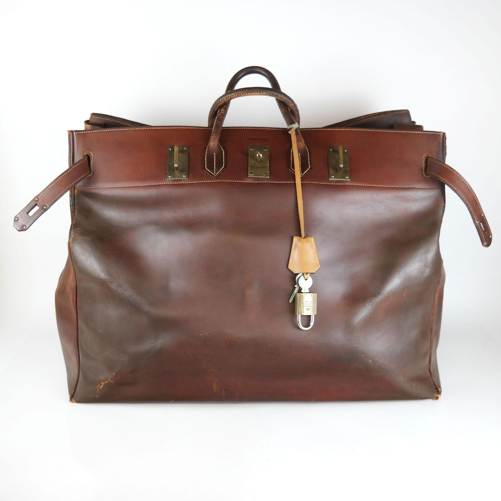 Hermes Vintage 60cm Hac Travel Birkin