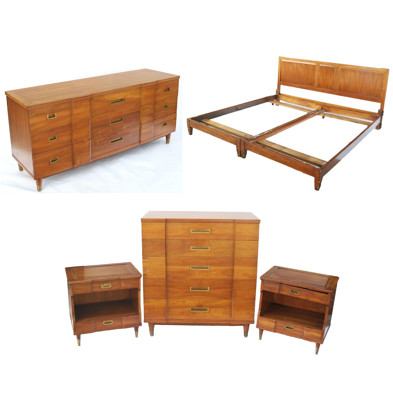 Widdicomb Five Piece Bedroom Set (1 of 20)