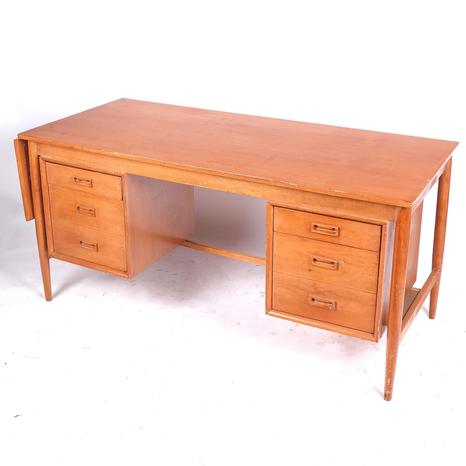Mid-Century Modern Teak Desk (1 of 10)