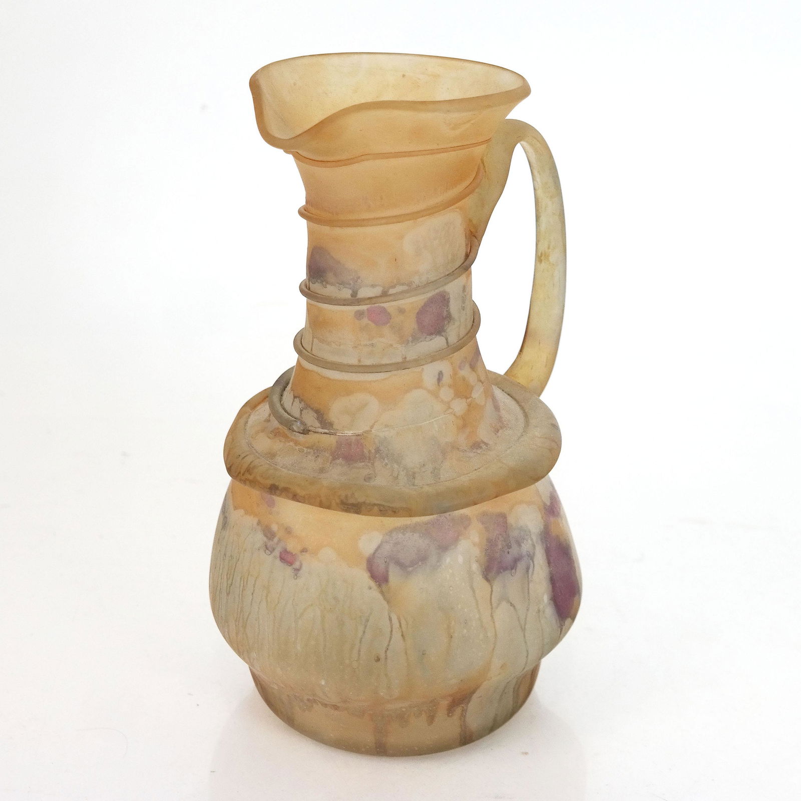 Venetian Murano Art Glass Pitcher (1 of 7)