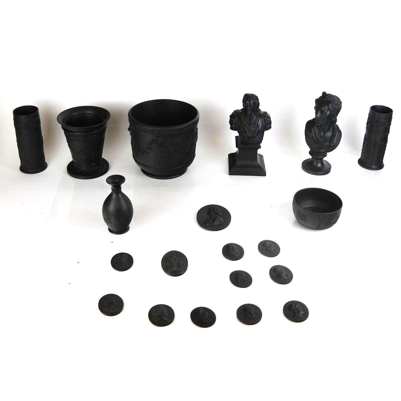 Group of Wedgwood Basalt Articles - 18 Pcs. (1 of 10)