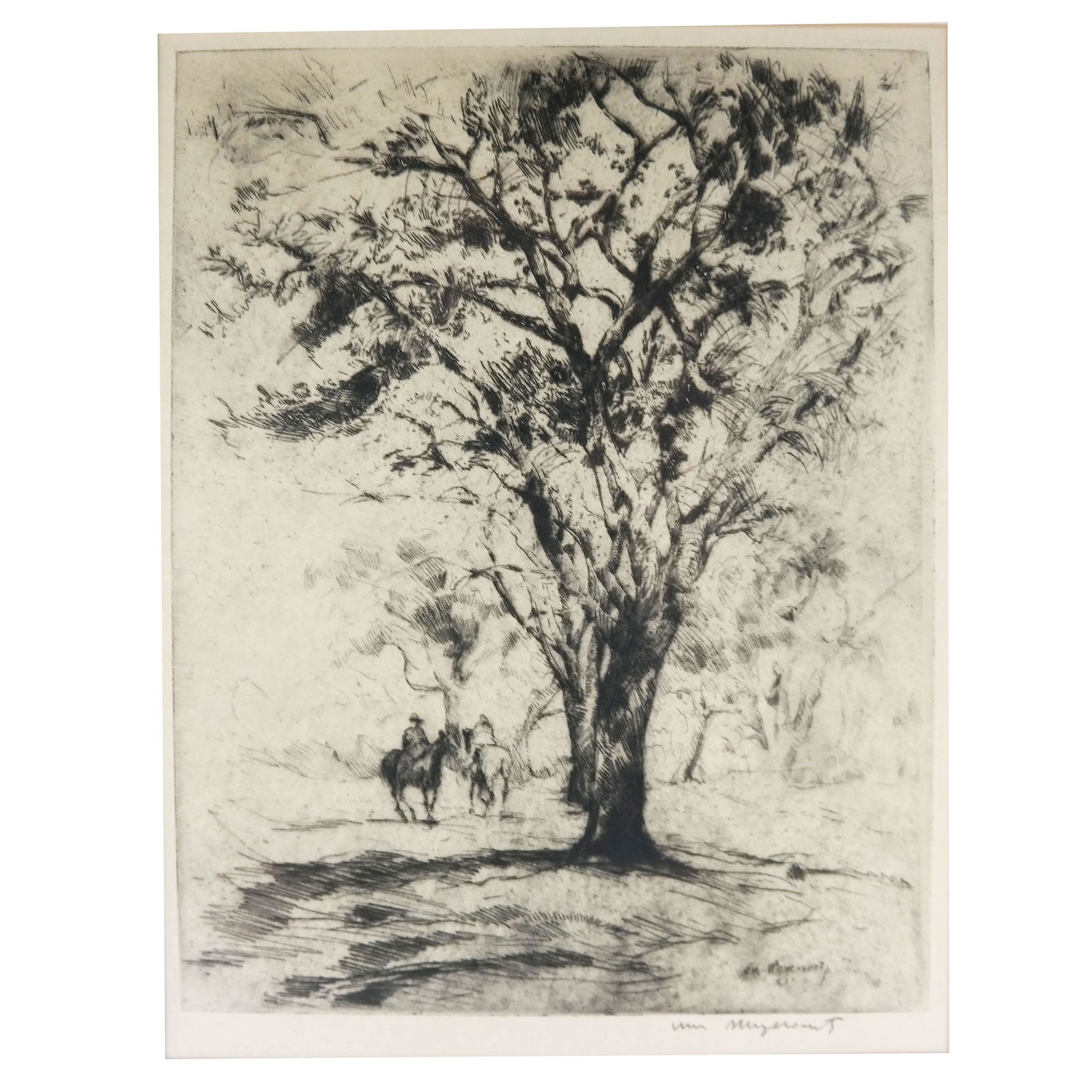 William MEYEROWITZ: Cowboys - Etching (1 of 9)