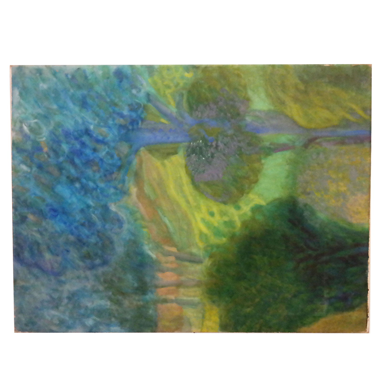 Modern Impressionist Landscape, Illegibly Signed (1 of 10)