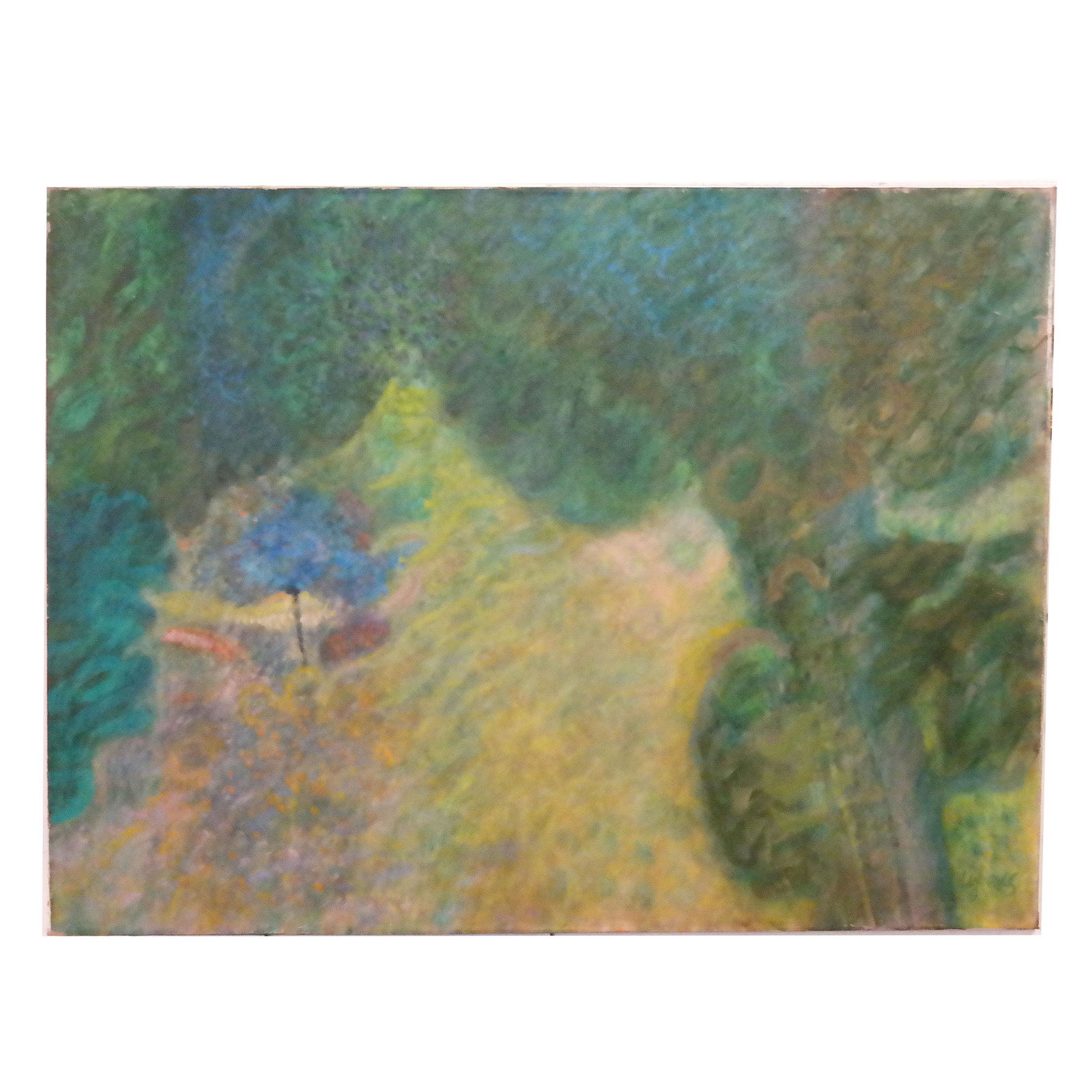 Modern Impressionist Landscape, Illegibly Signed (1 of 6)
