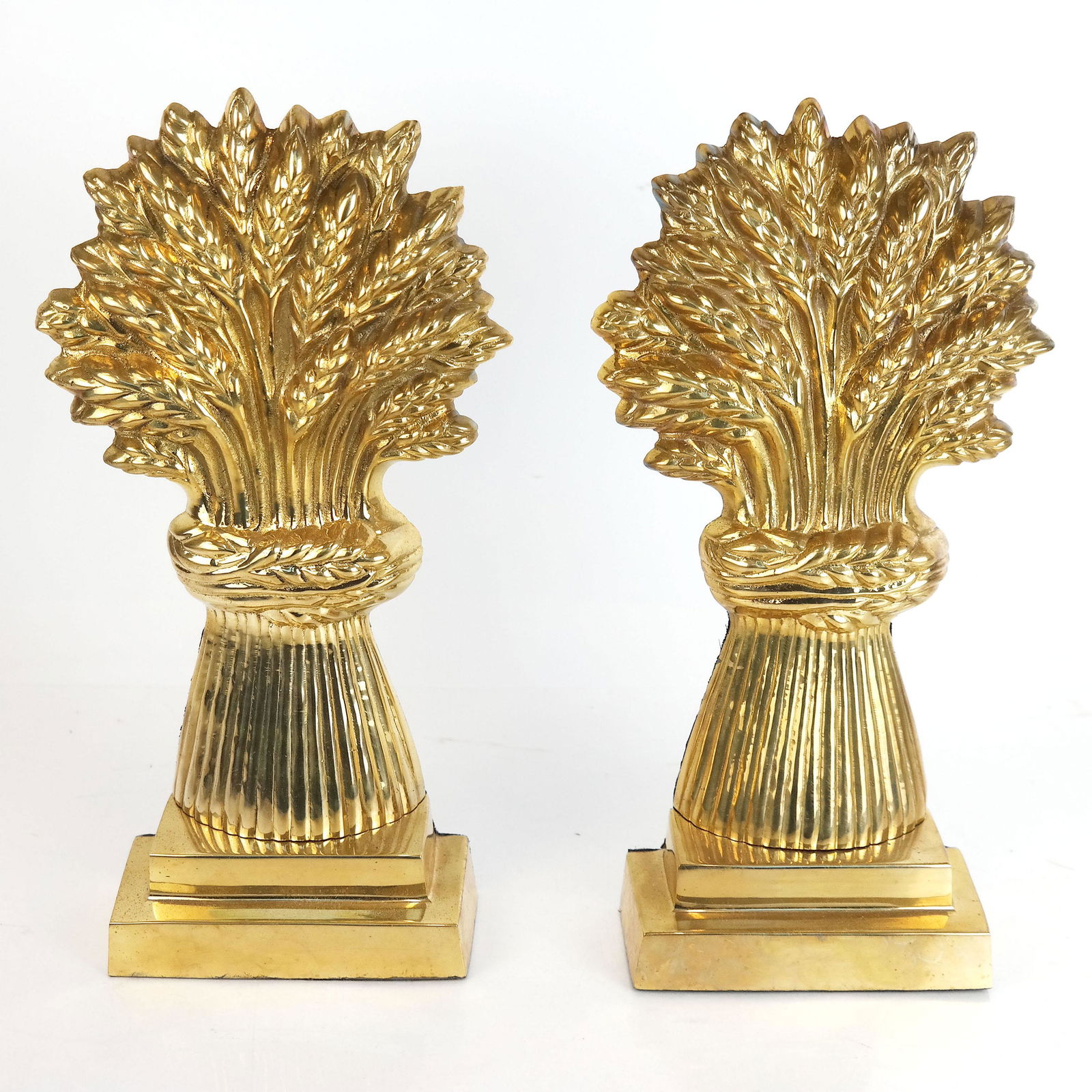 Pair of Mottahedeh Gilt Metal Bookends (1 of 10)